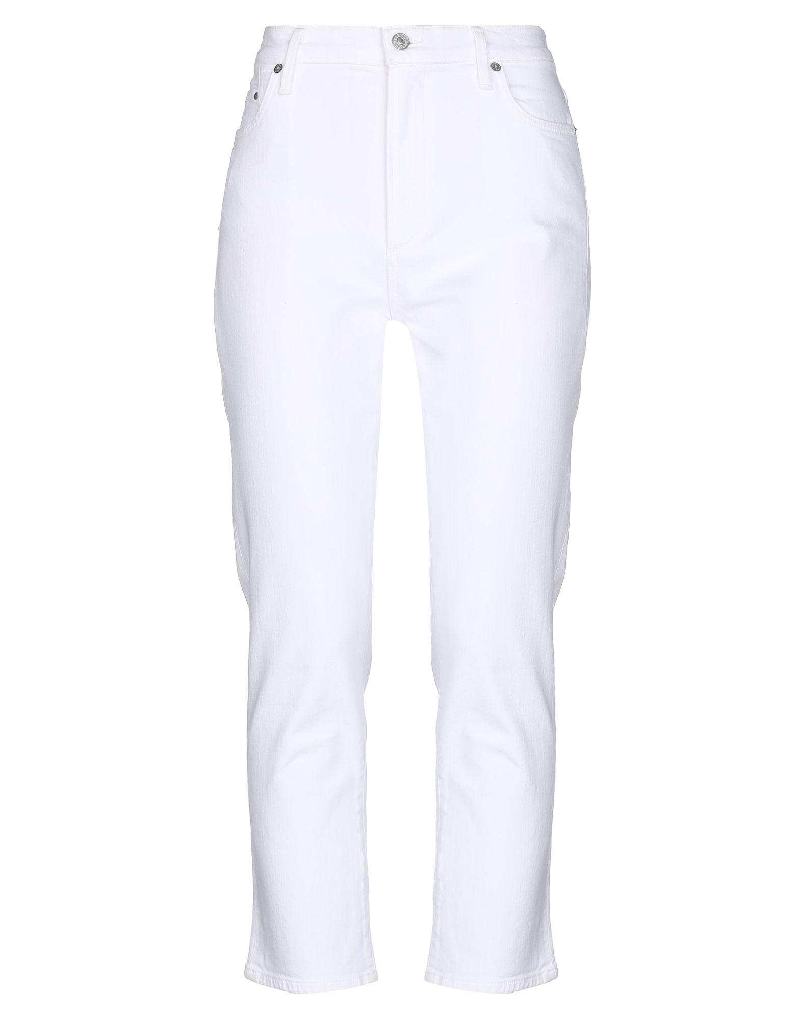 Citizens of Humanity Denim Pants in White - Lyst