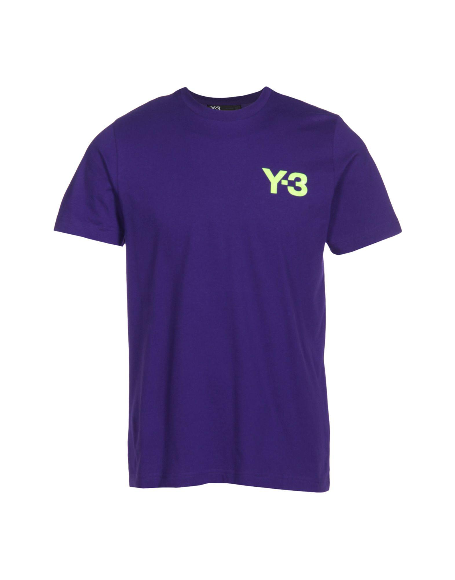 Lyst - Y-3 T-shirt in Purple for Men