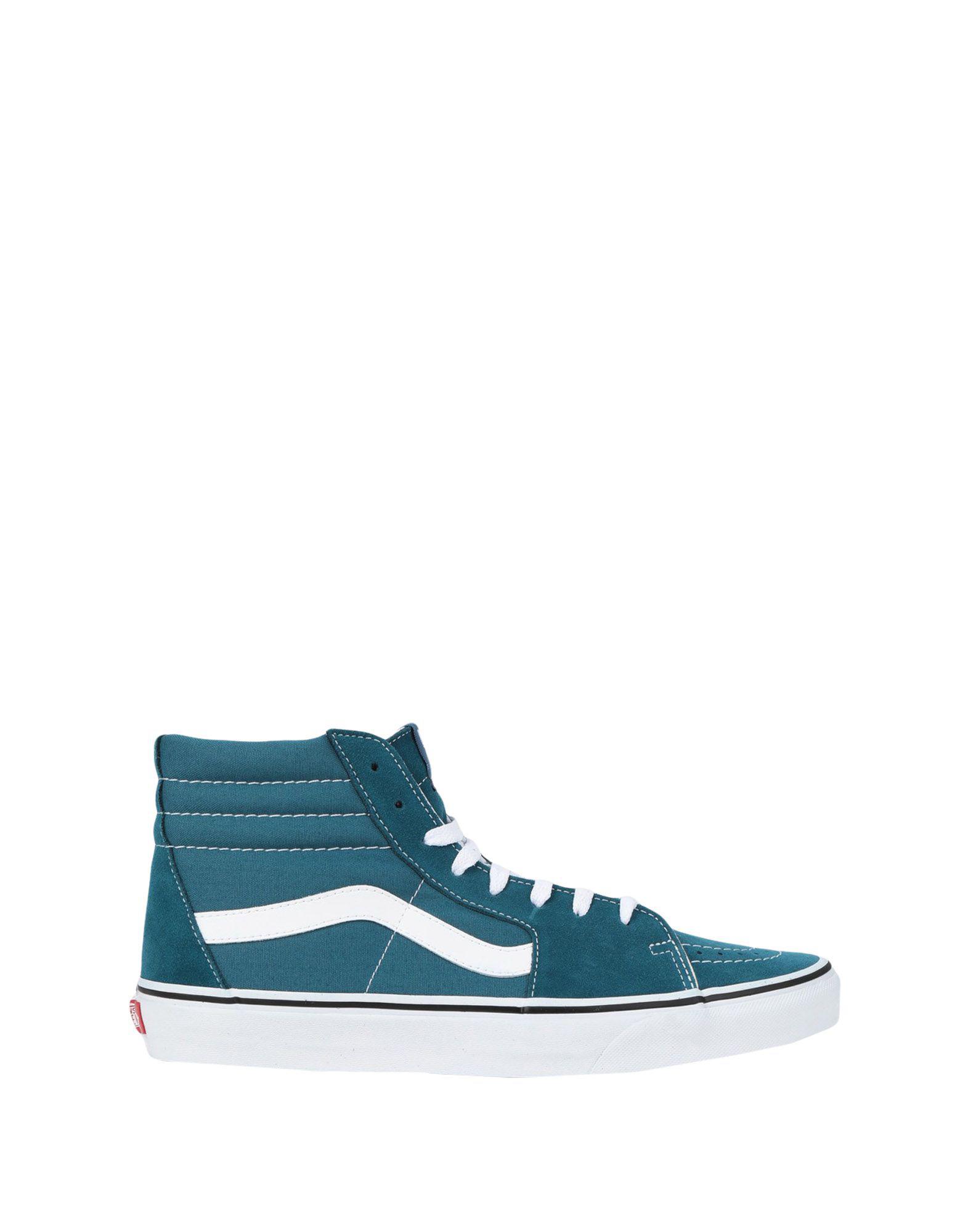 Vans Canvas High-tops & Sneakers in Turquoise (Blue) for Men - Lyst