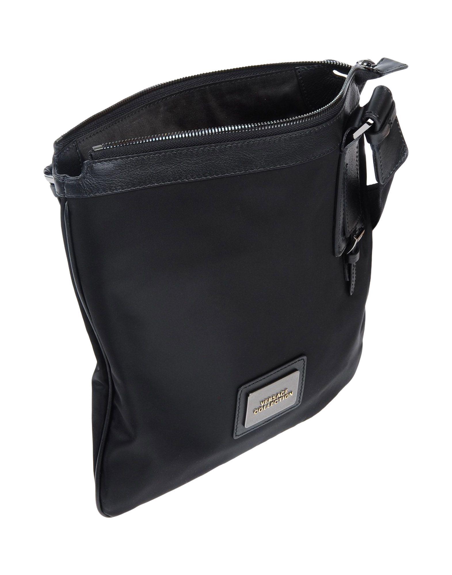 Versace Cross-body Bag in Black for Men - Lyst