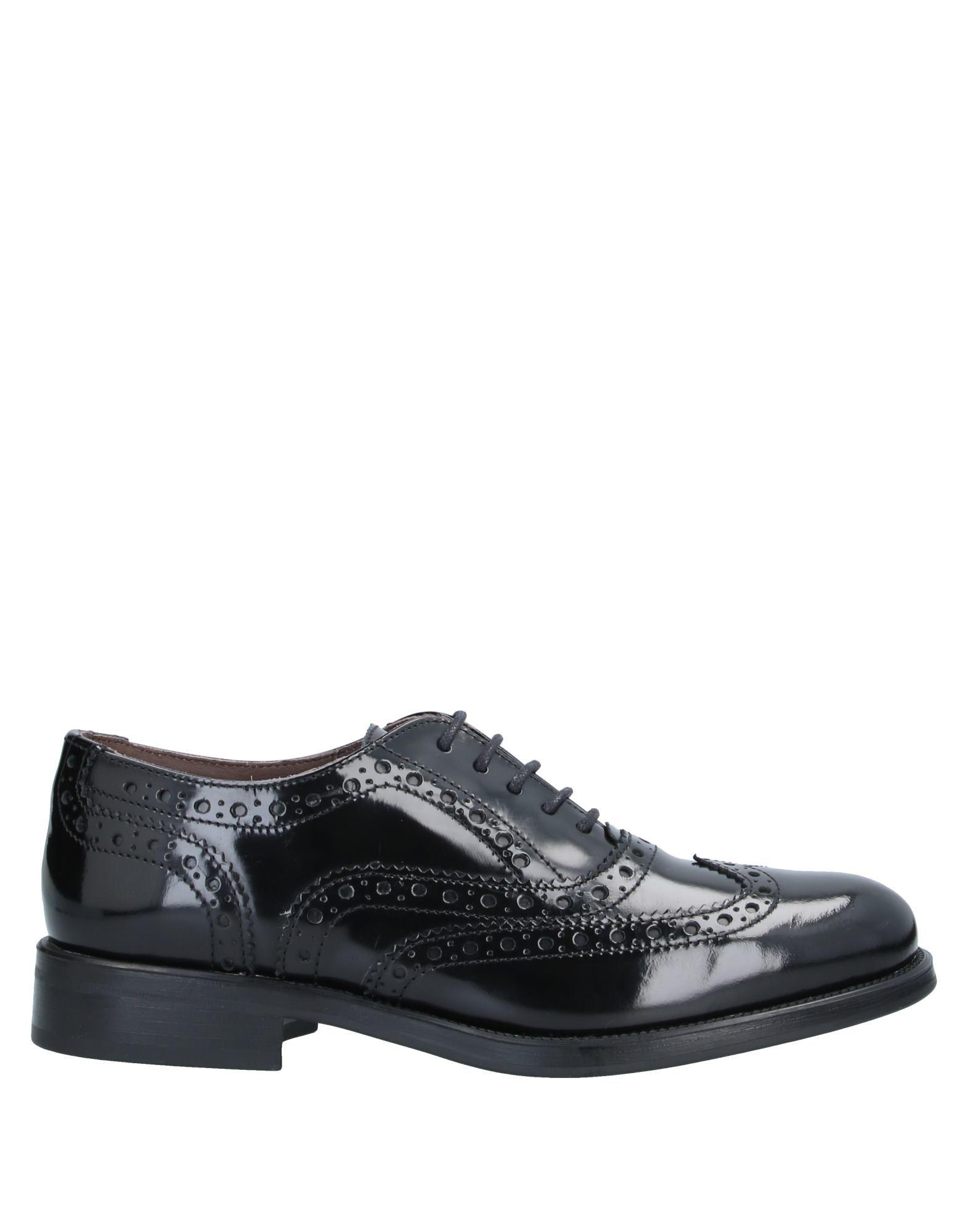 Boemos Leather Lace-up Shoe in Black - Lyst