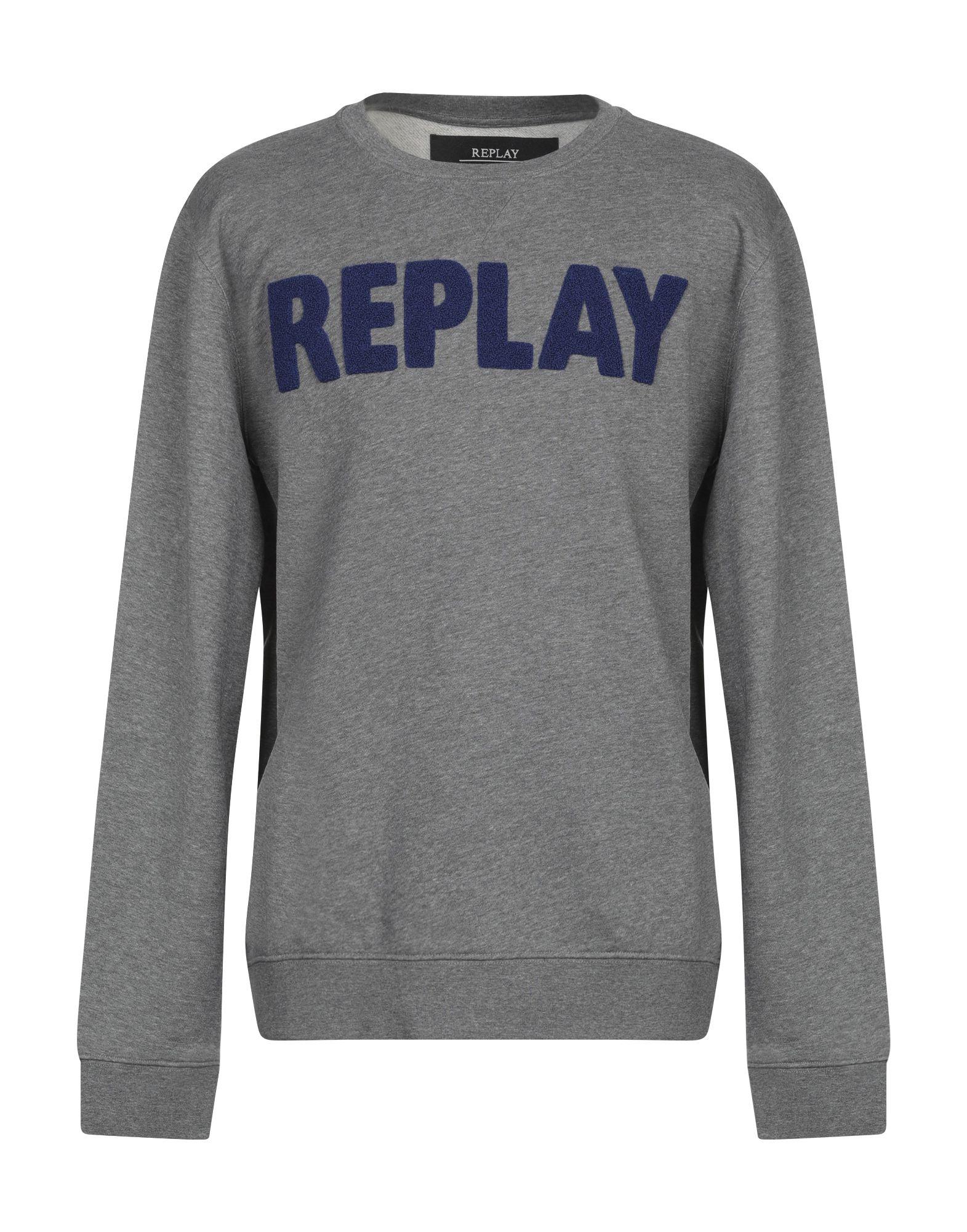 Replay Sweatshirt in Gray for Men - Lyst