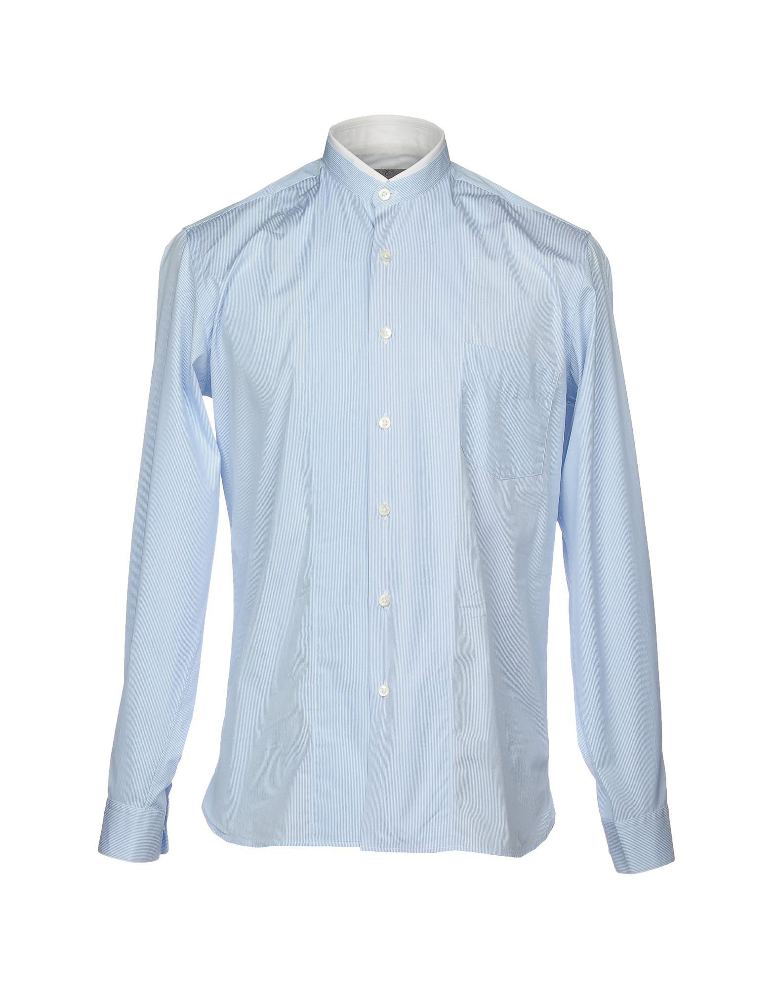 Canali Cotton Shirt in Sky Blue (Blue) for Men - Lyst