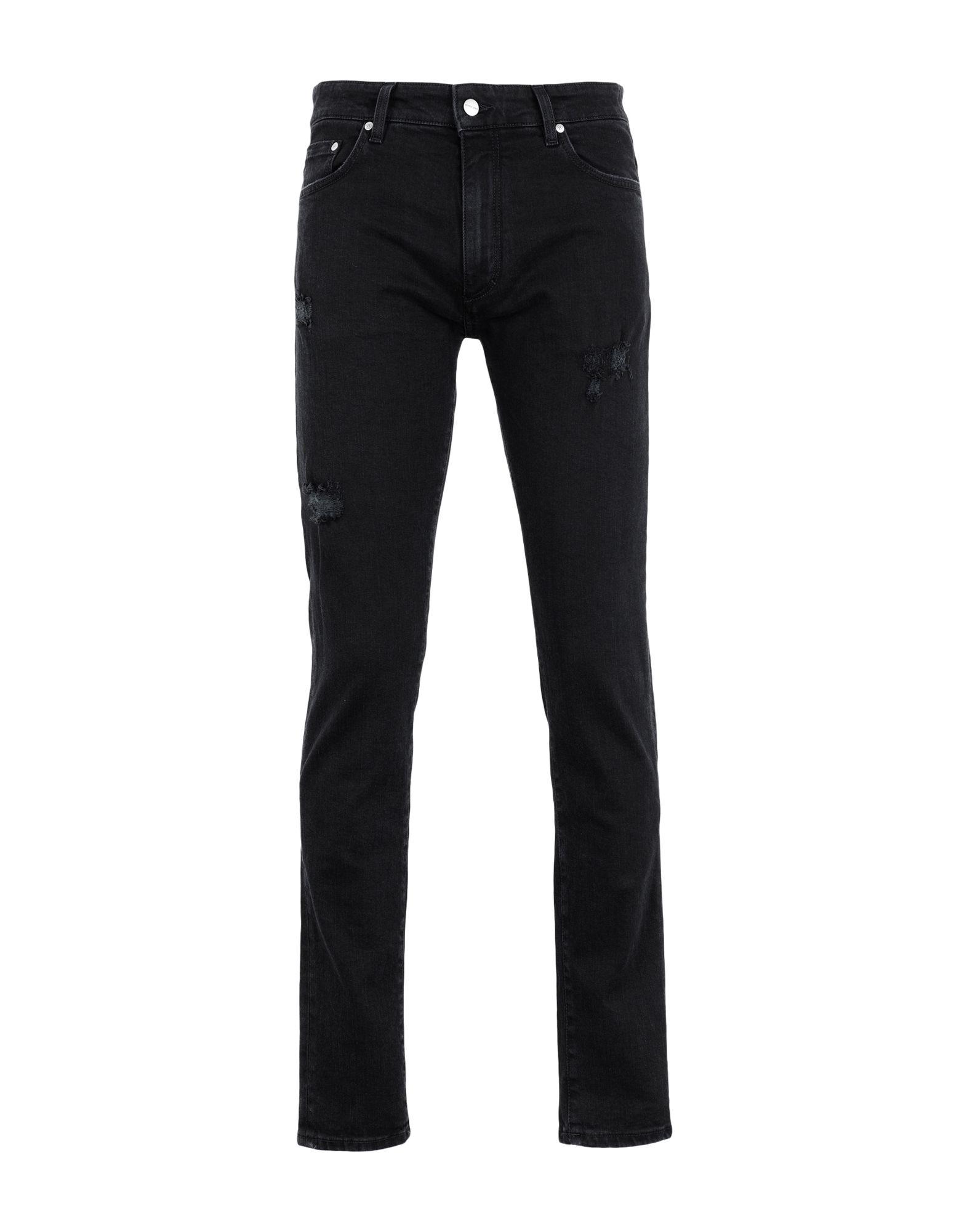 black denim pants mens