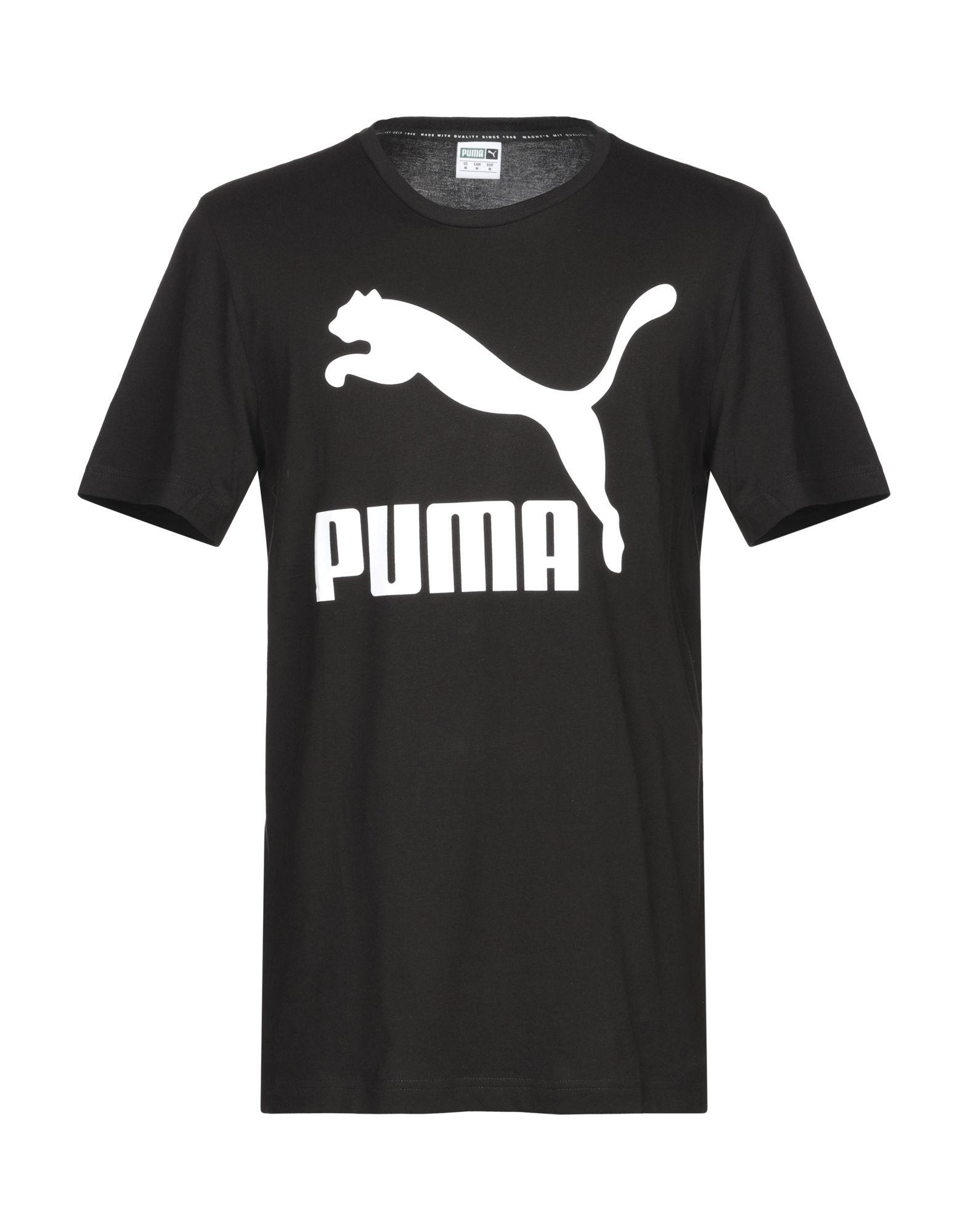 PUMA T-shirt in Black for Men - Lyst