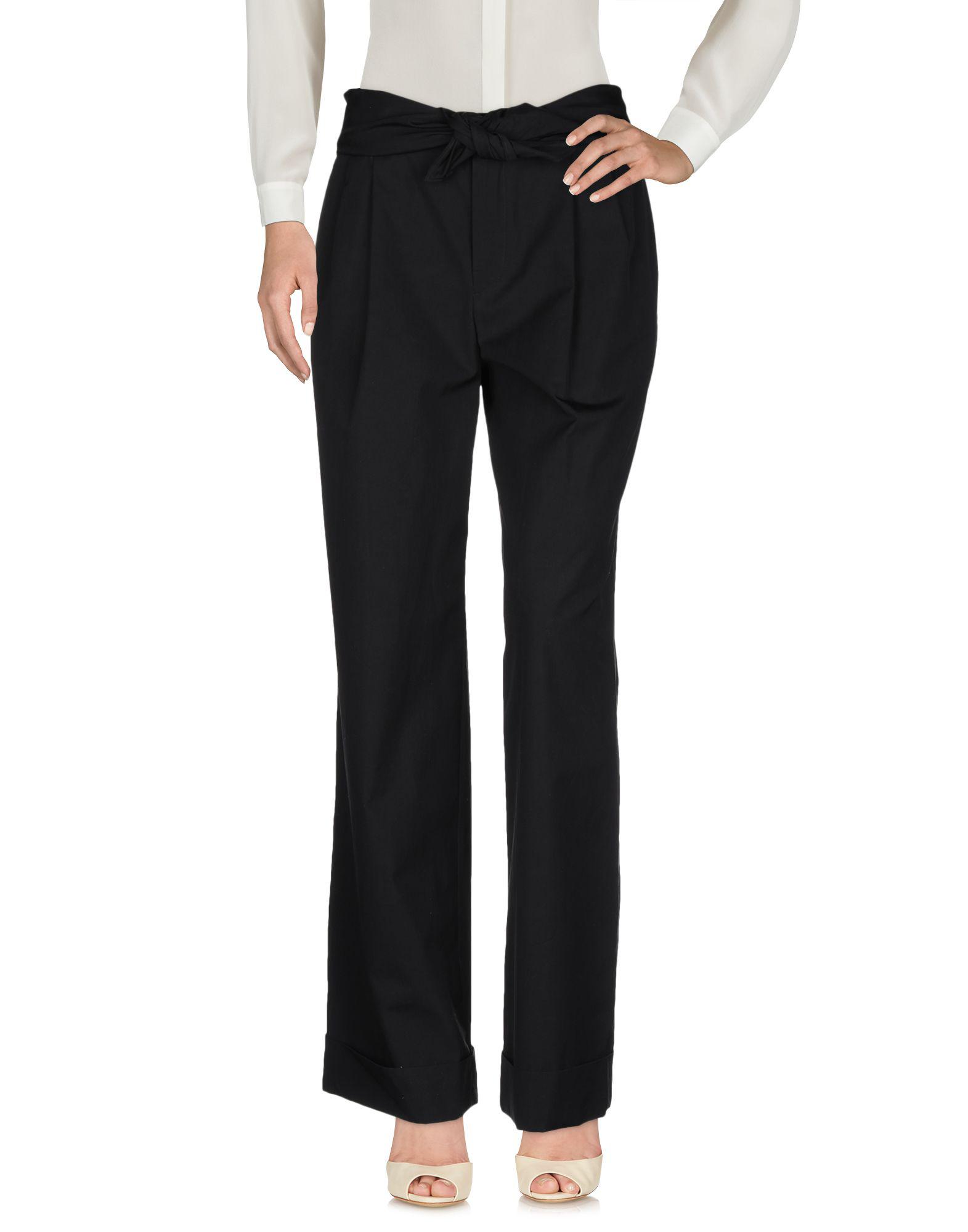 black casual trousers