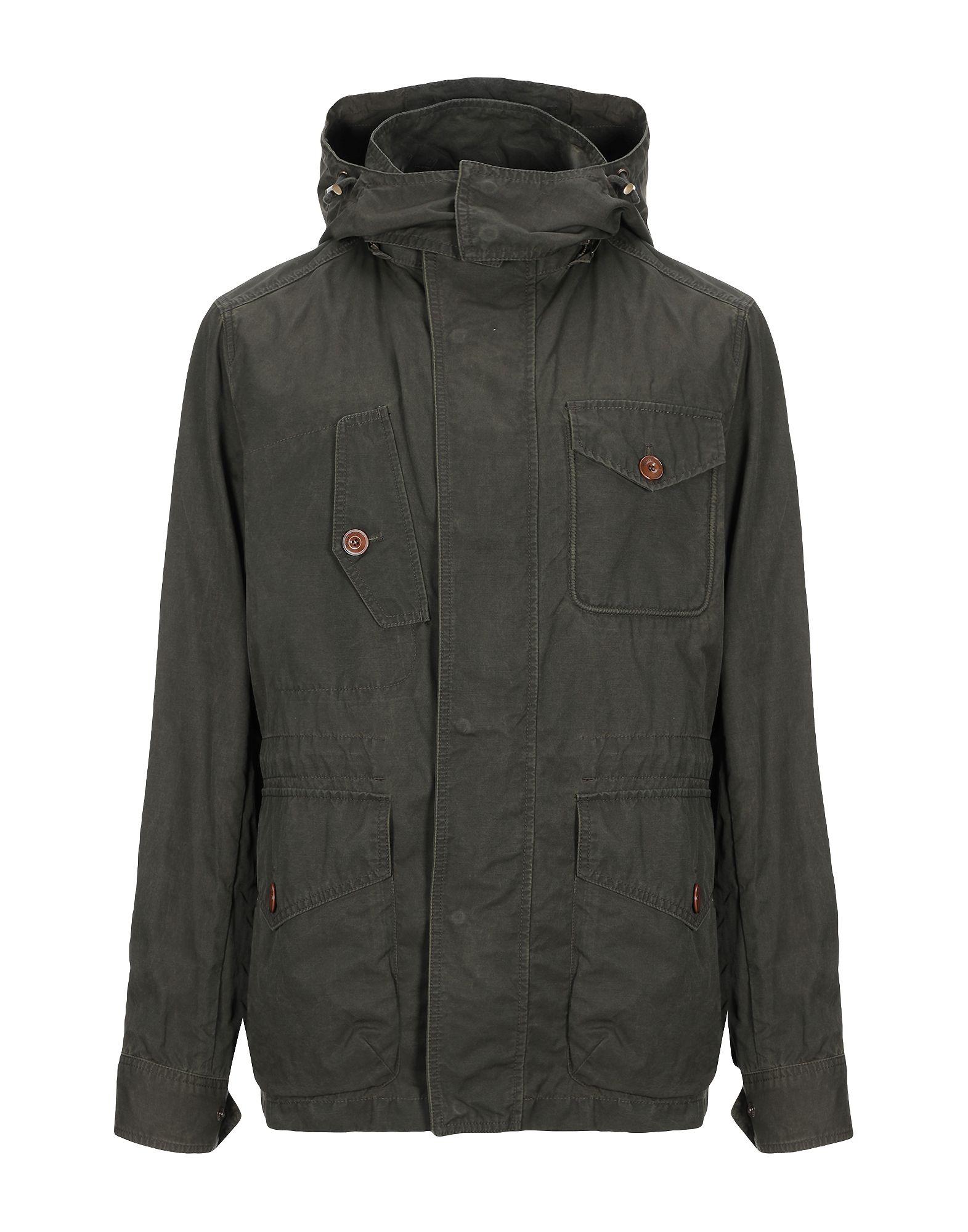 Henry Cotton's Cotton Jacket in Military Green (Green) for Men - Lyst