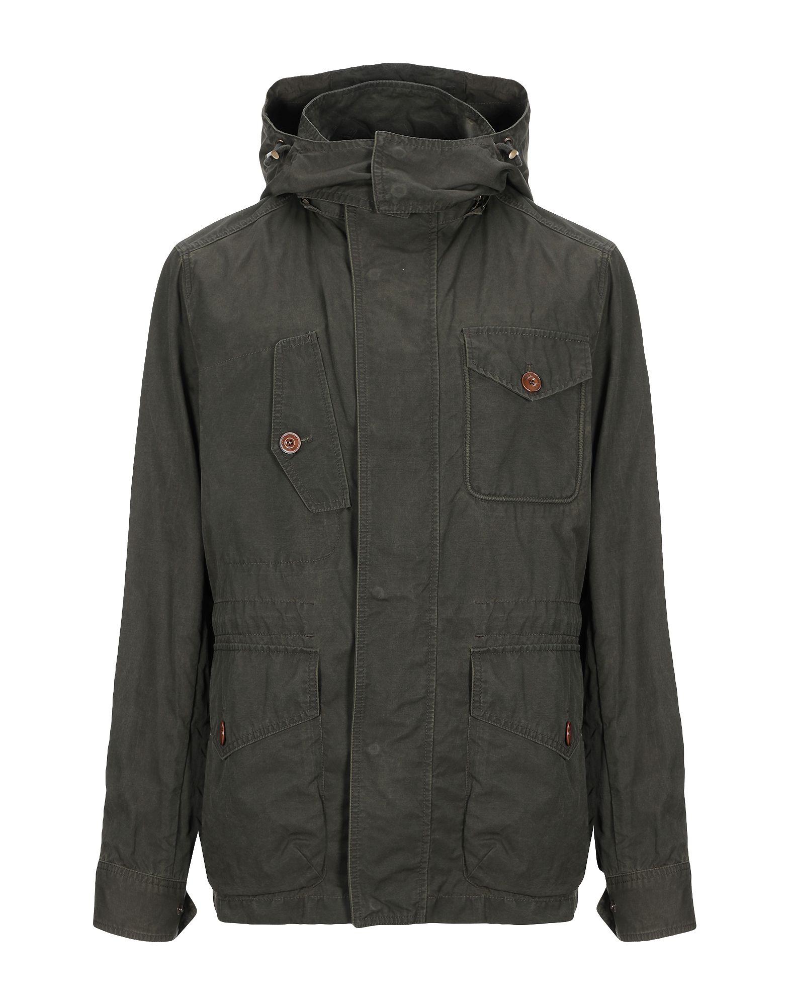 Henry Cotton's Cotton Jacket in Military Green (Green) for Men Lyst