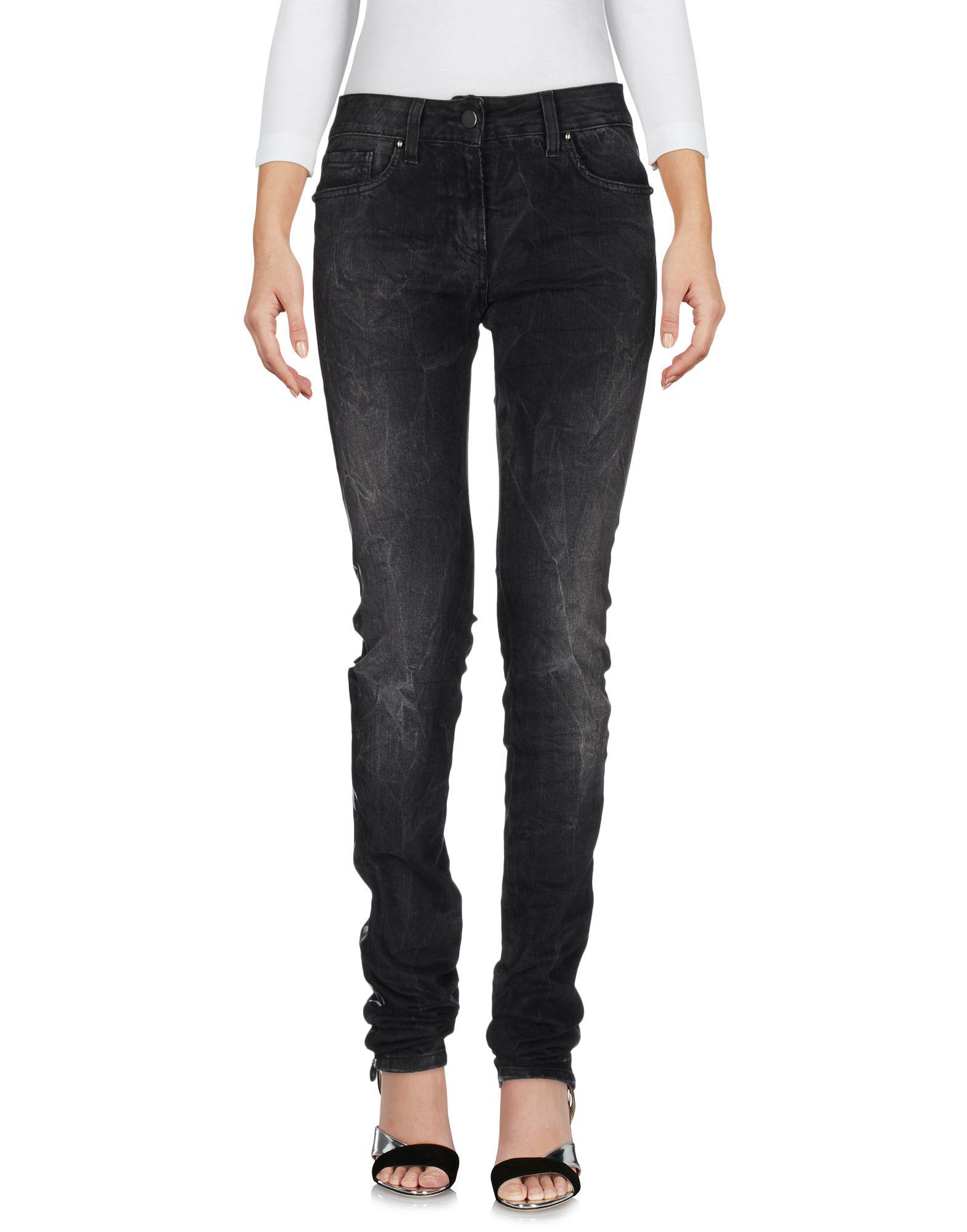 Karl Lagerfeld Denim Pants in Black - Lyst