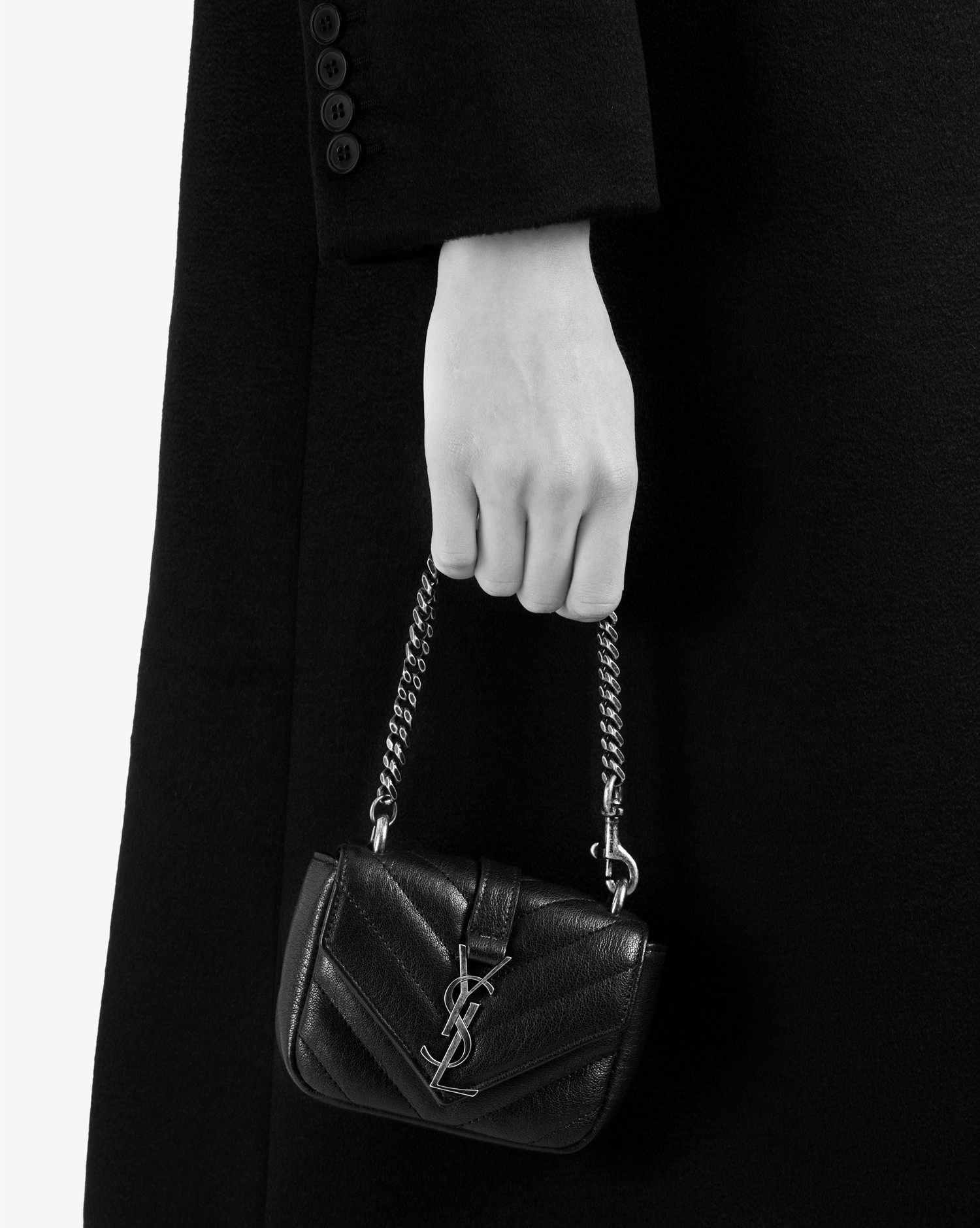 ysl mini matelasse bag