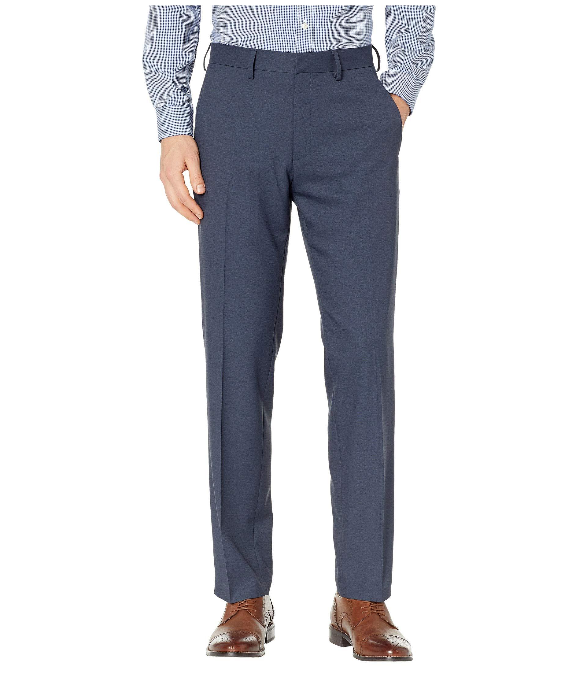 Kenneth Cole Reaction Heather Stretch Gab Modern Fit Dress Pants in ...
