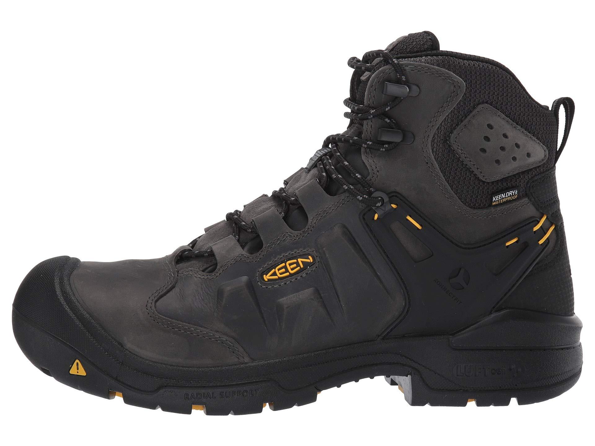 Keen Utility Leather 6 Dover Wp in Black for Men - Lyst