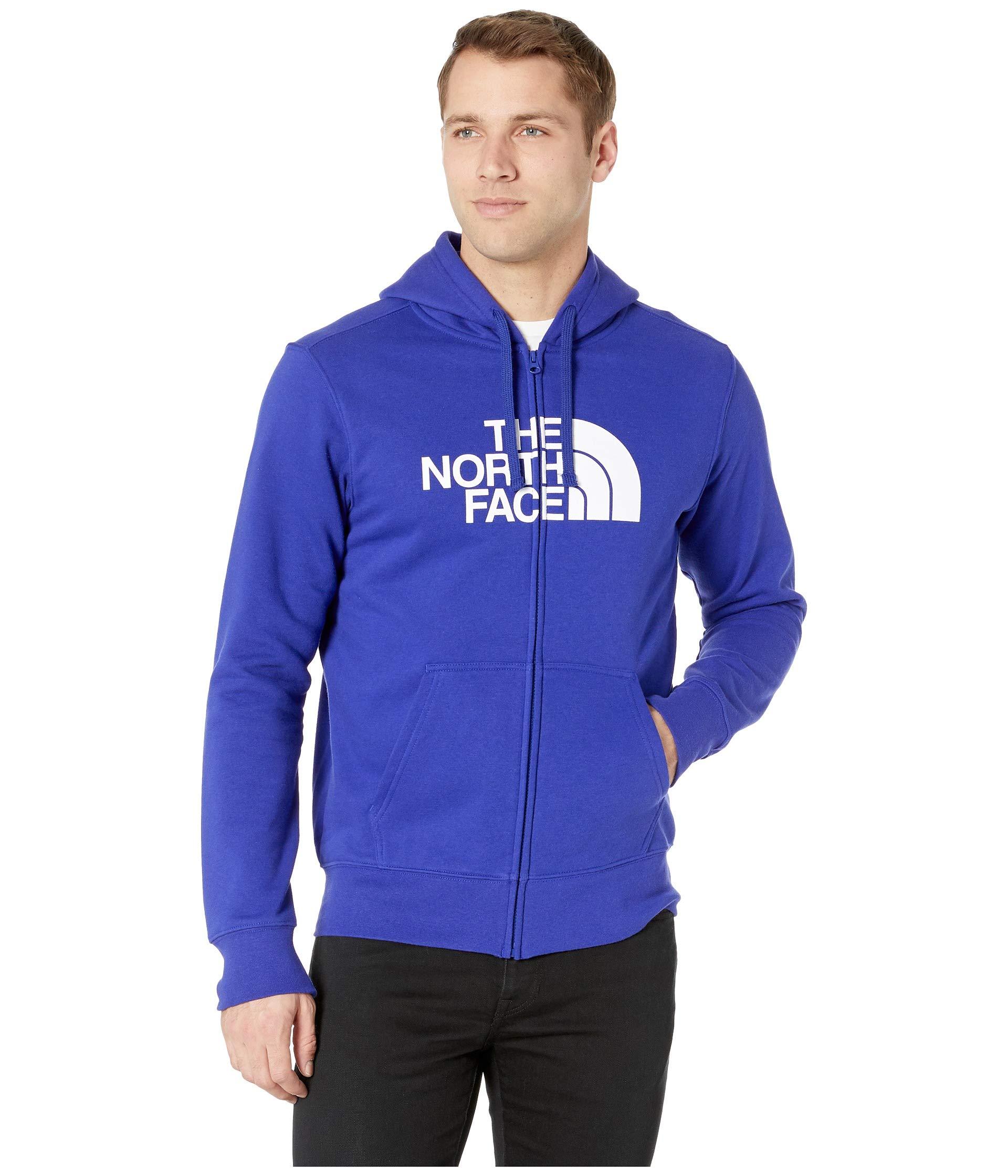 north face blue sweater