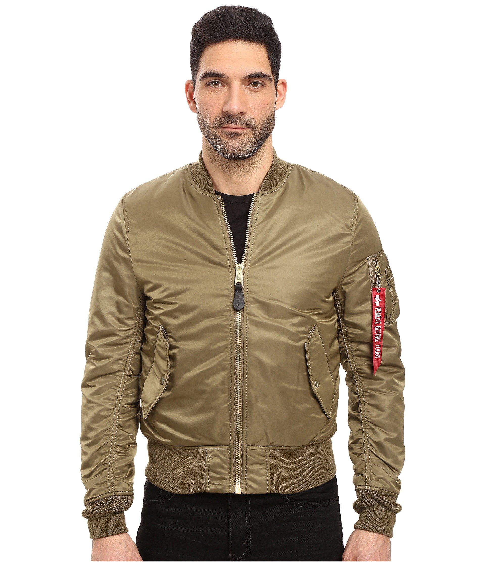alpha industries slim fit bomber