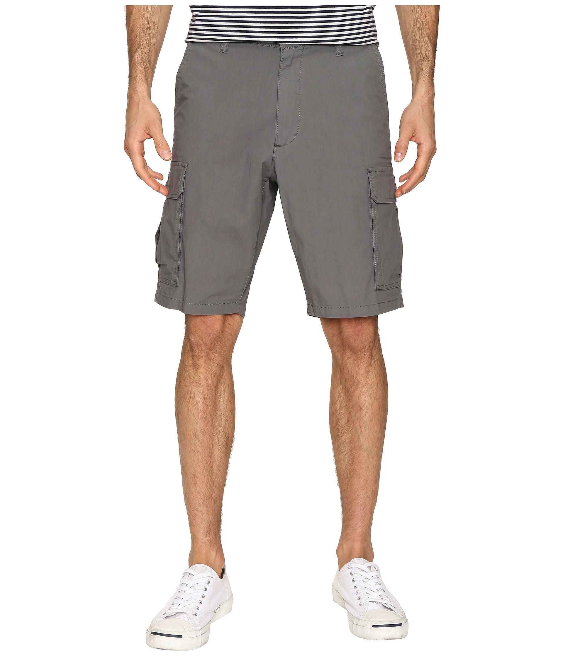 Dockers Standard Washed Cargo Shorts in Gray for Men | Lyst