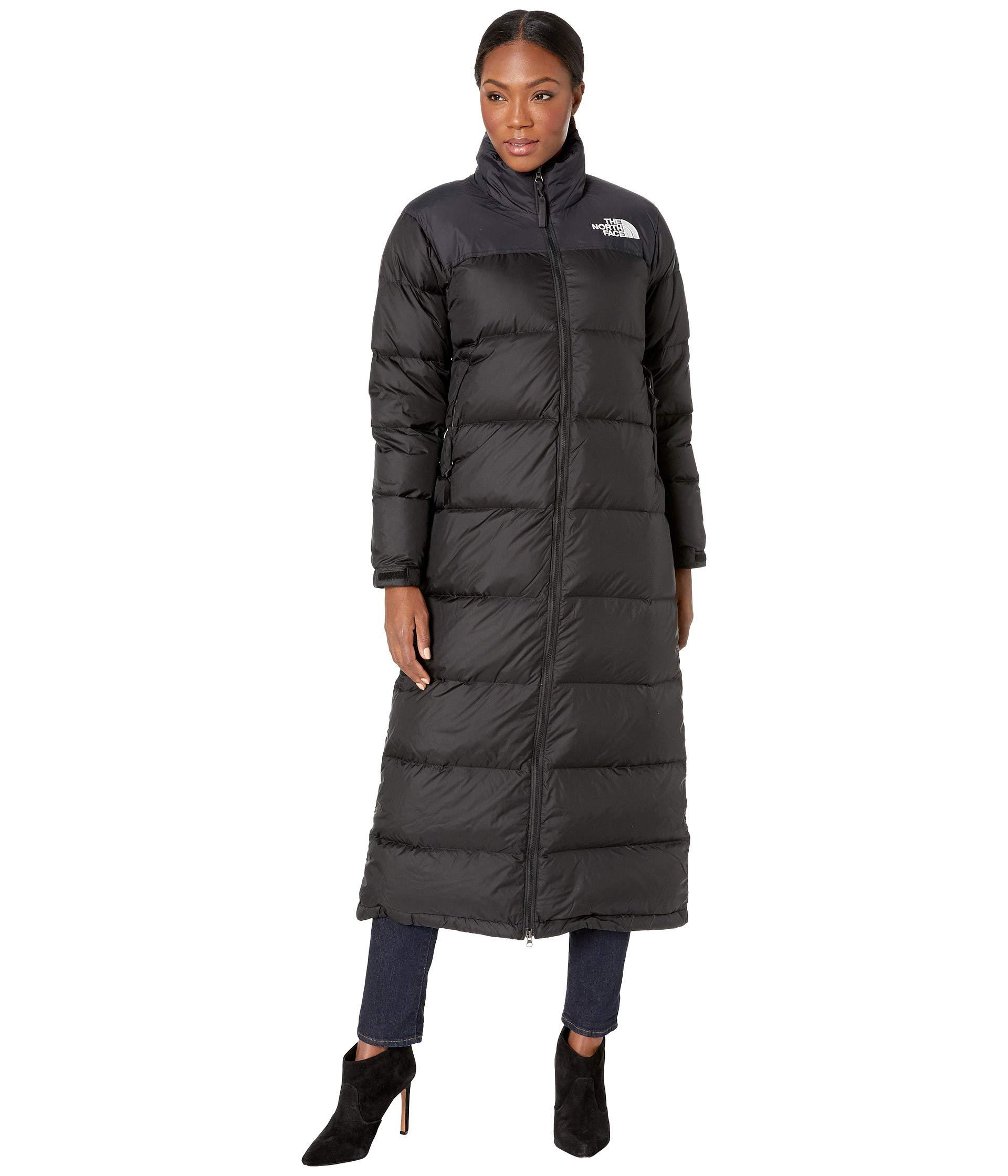 Download The North Face Goose Nuptse Duster (tnf Black) Women's ...