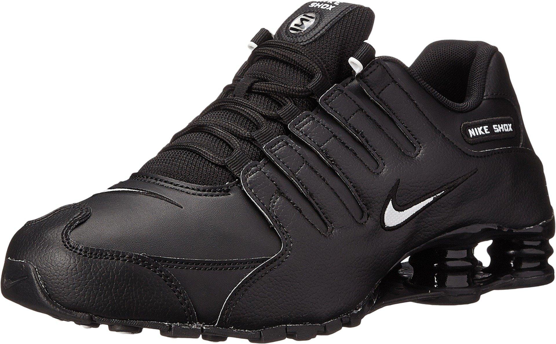 black nike shox shoes