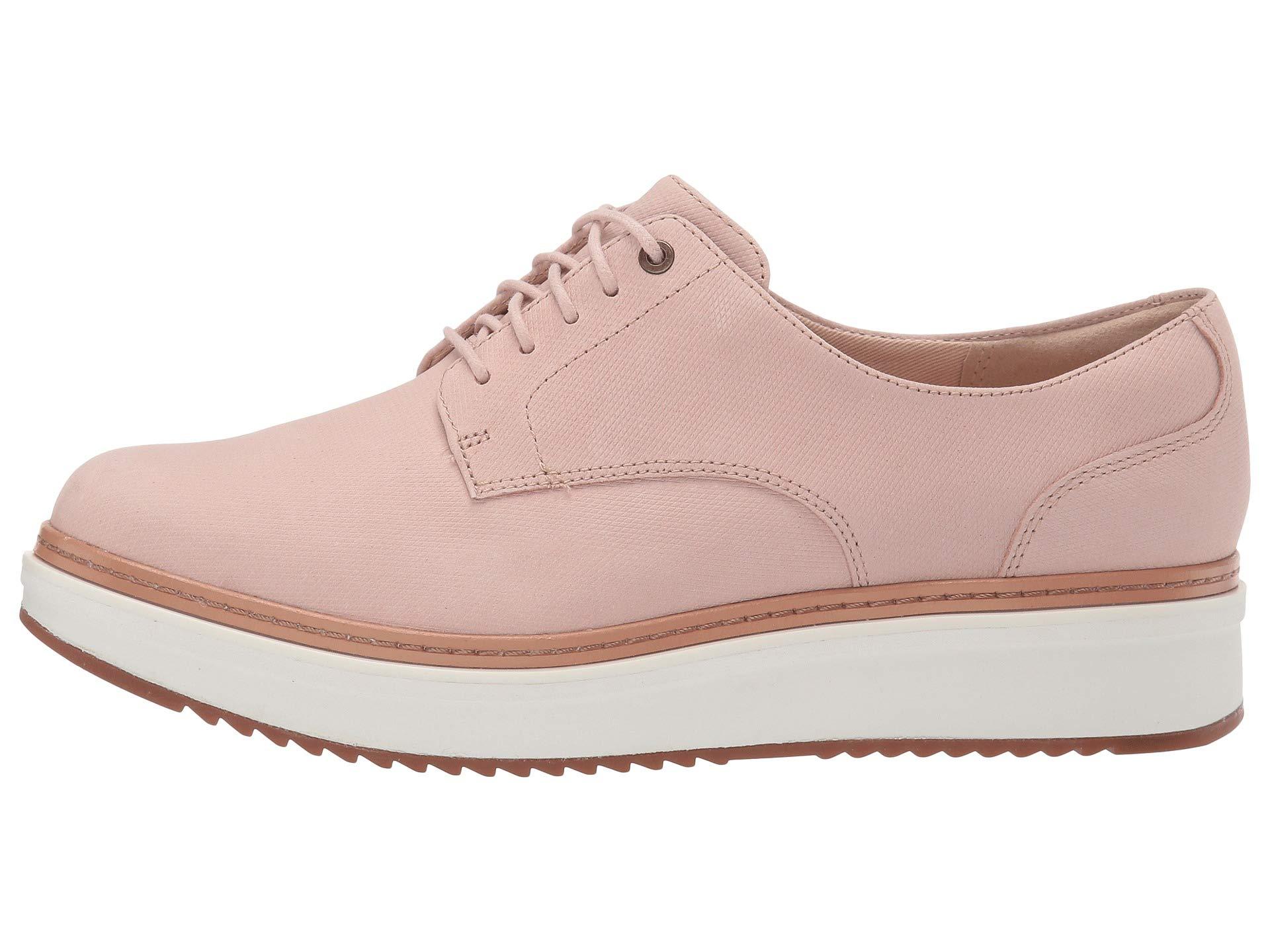clarks ladies lace ups