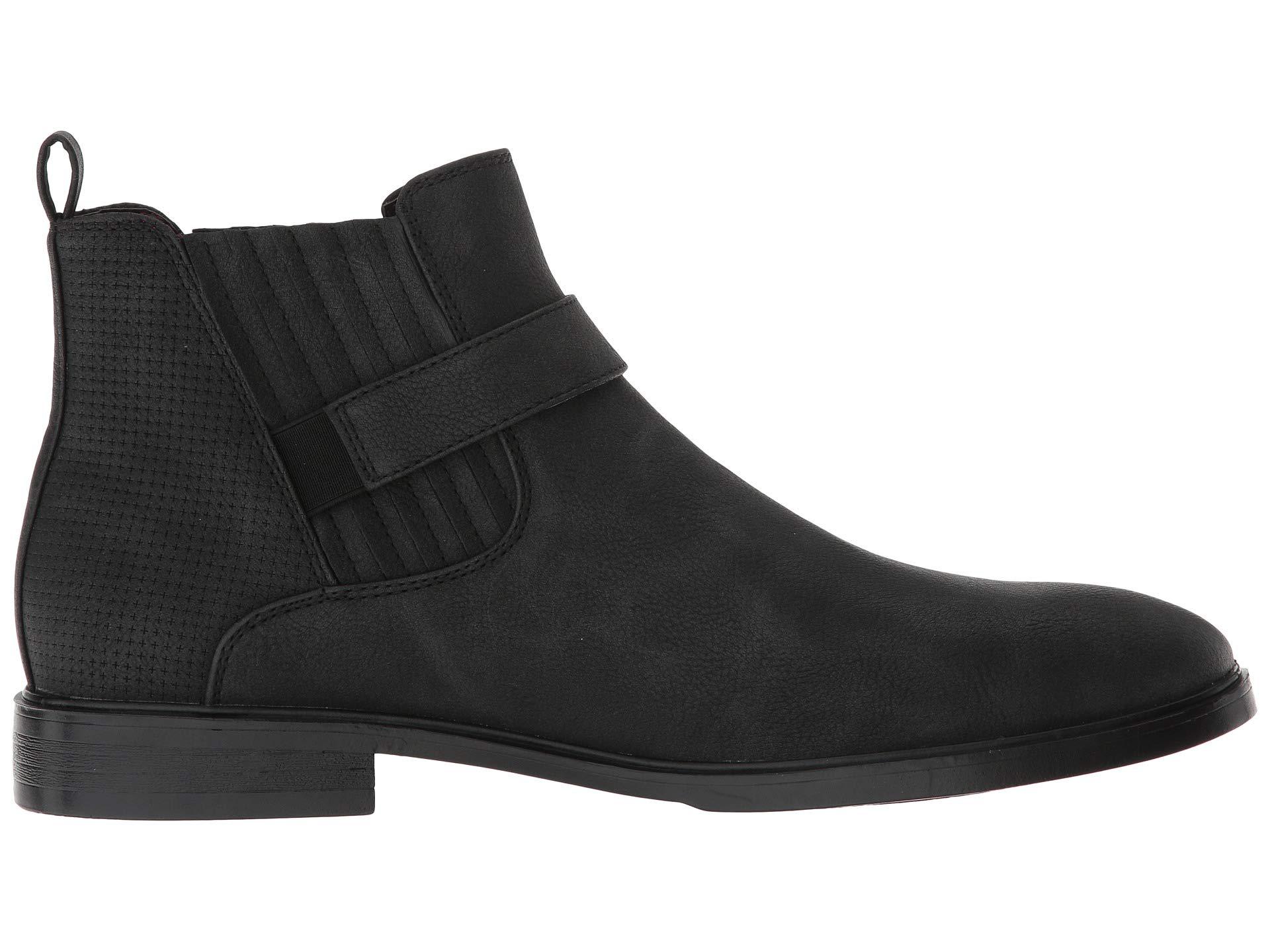 guess black slip on shoes