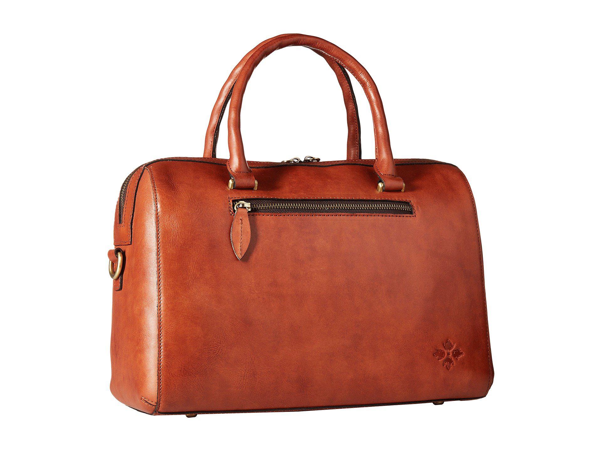 Lyst Patricia Nash Pluma Satchel Toast Handbags View Fullscreen
