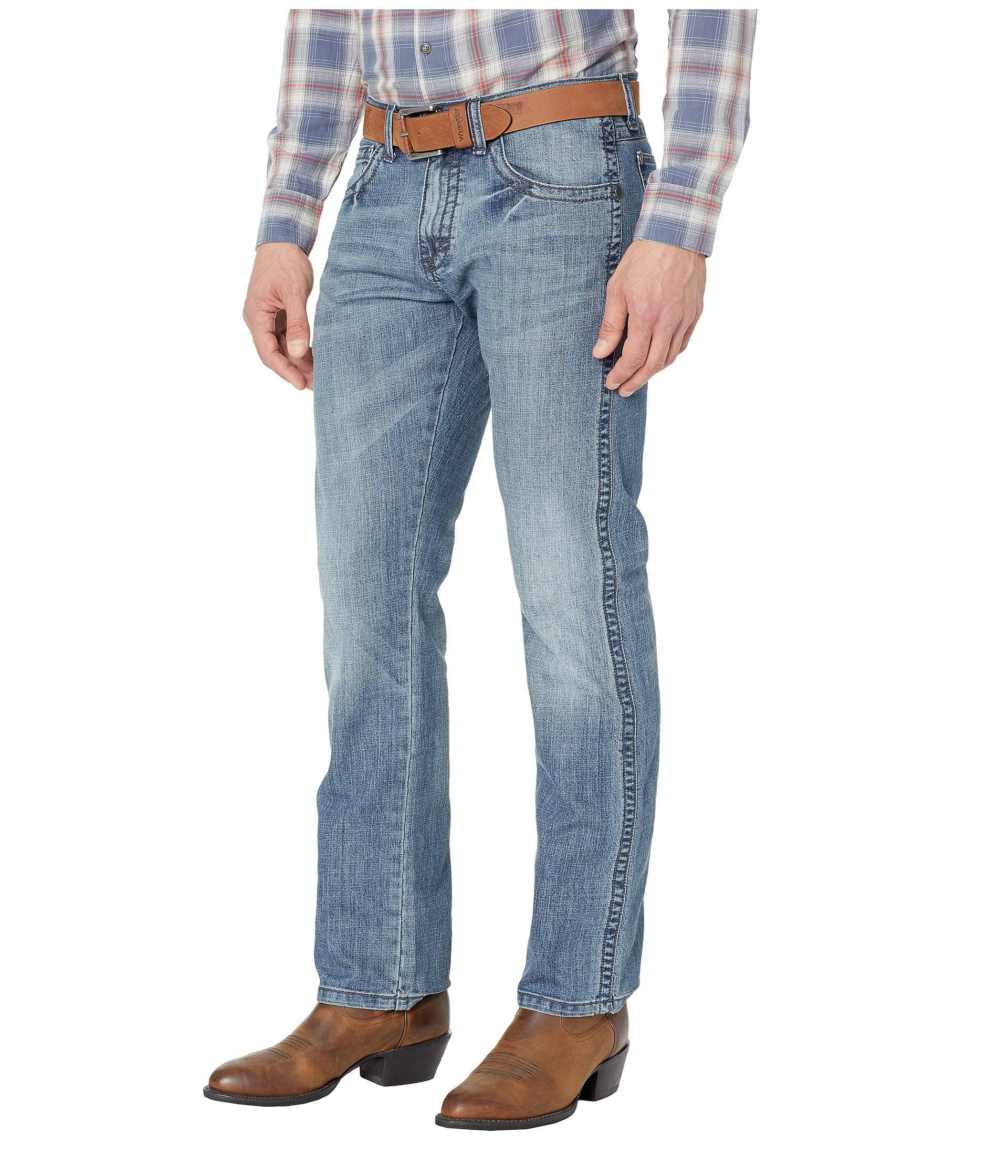 Wrangler Denim 20x Jeans Slim Straight in Red for Men - Lyst