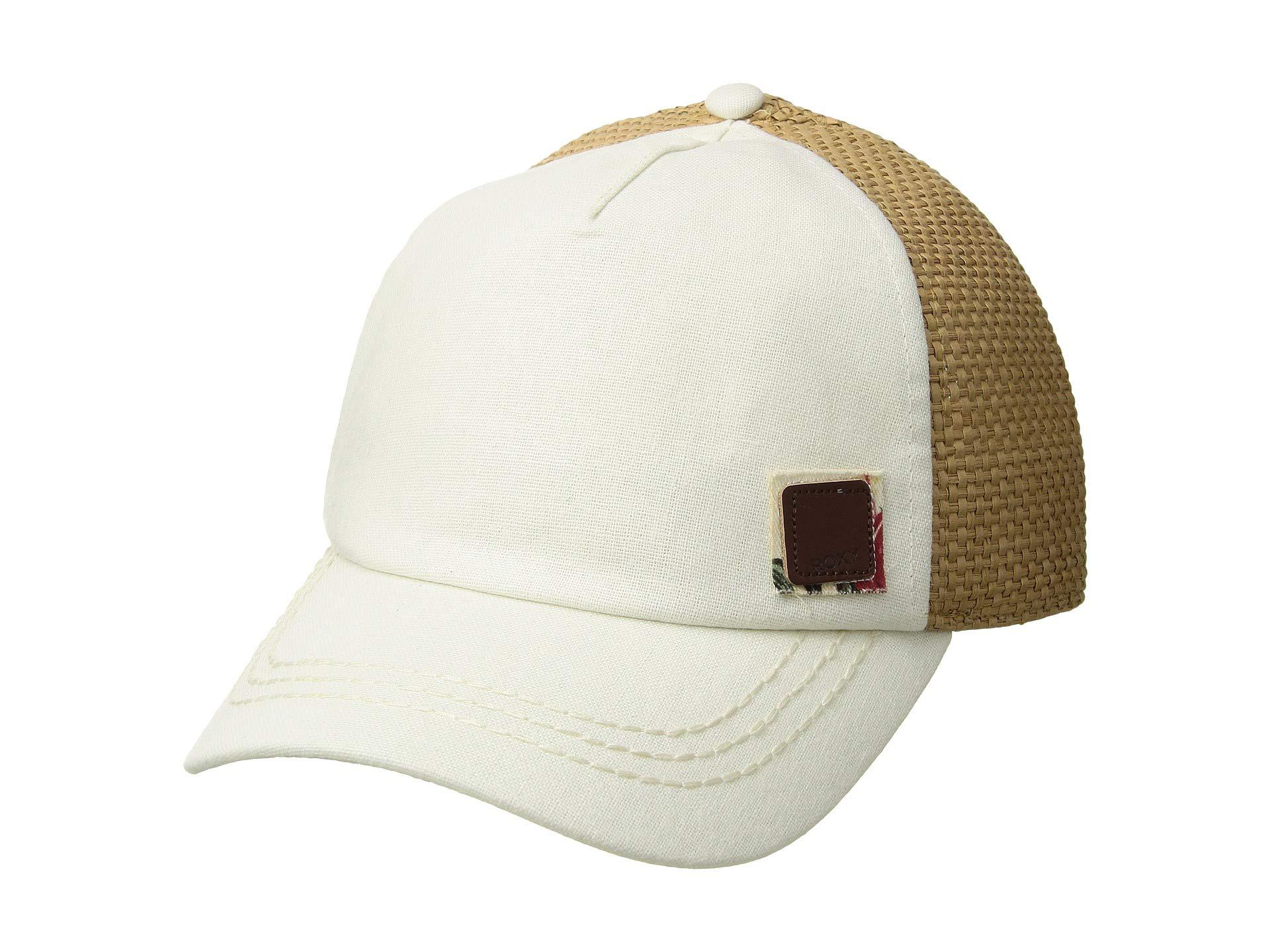 Lyst Roxy Incognito Trucker Cap (marshmallow Tropical Nights