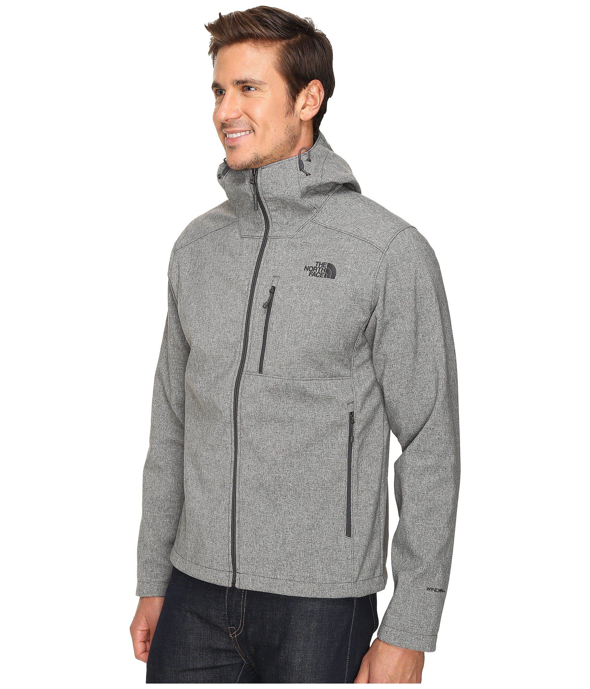 the north face apex bionic 2 hooded softshell jacket