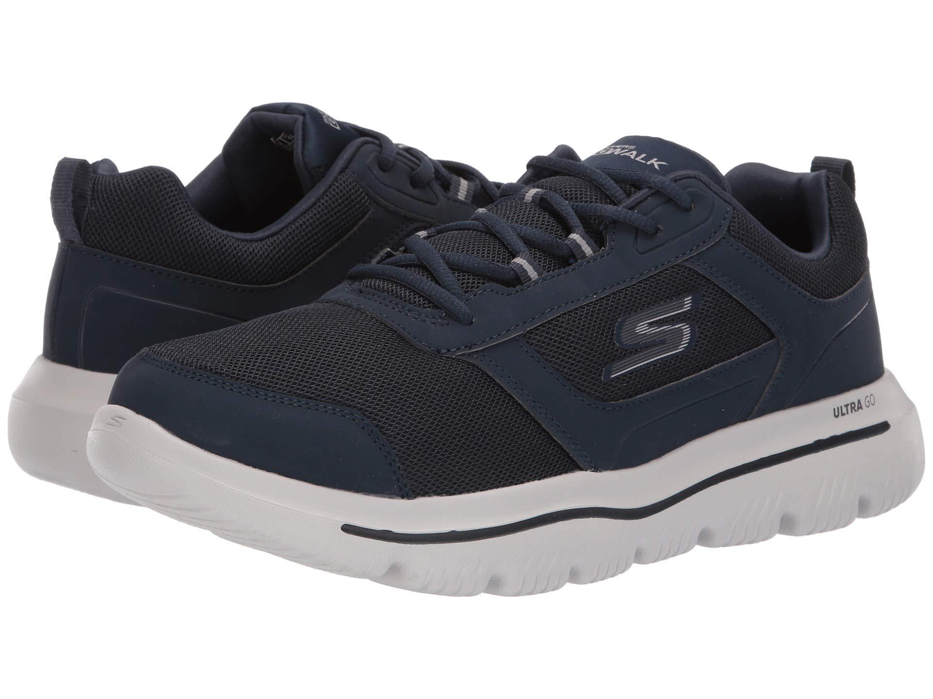 Skechers Synthetic Go Walk Evolution Ultra - 54734 in Navy/Gray (Blue ...