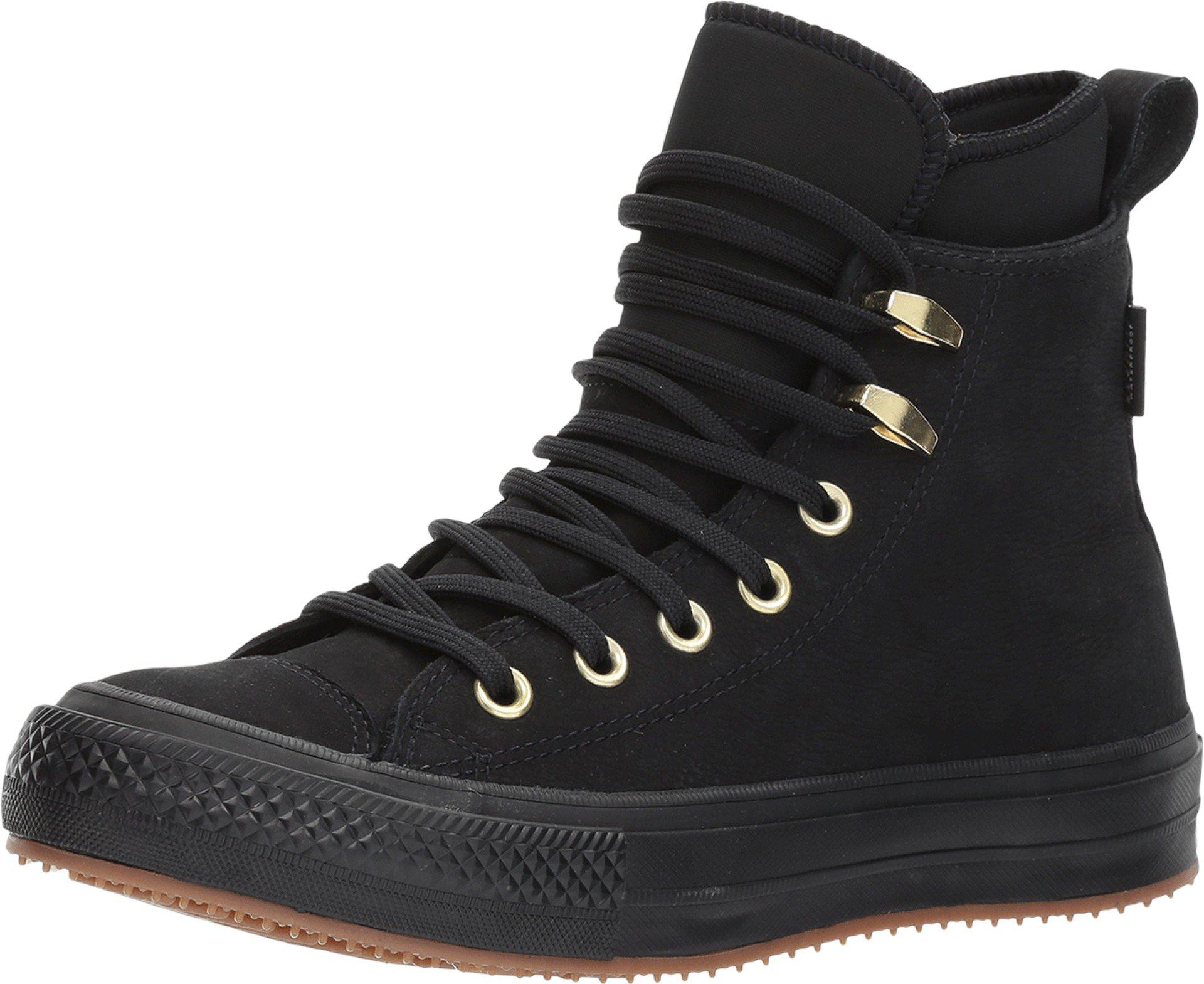 Lyst - Converse Chuck TaylorÂ® All StarÂ® Waterproof Boot Nubuck Hi in Black