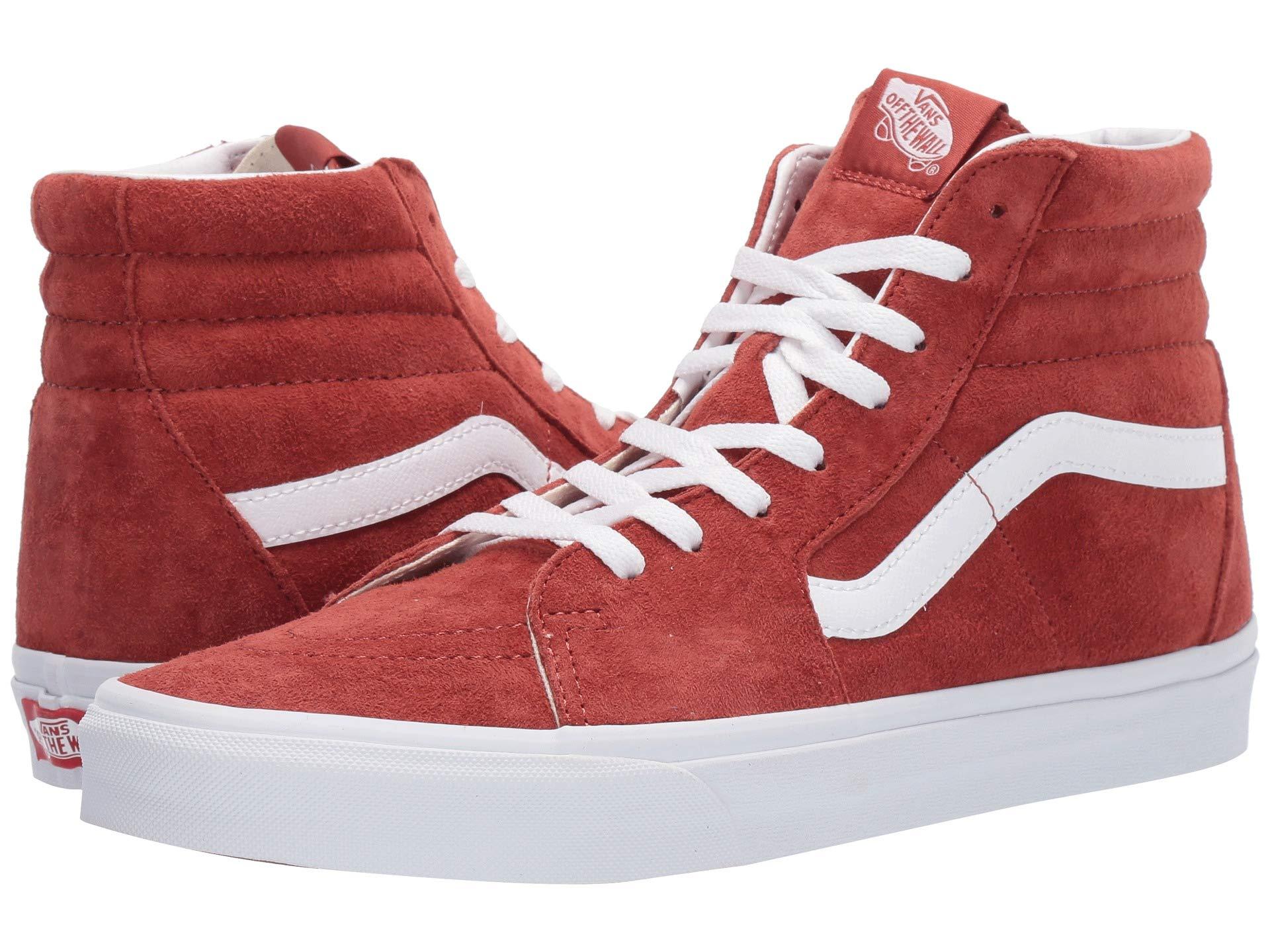 Vans Suede Sk8-hitm in Red - Lyst