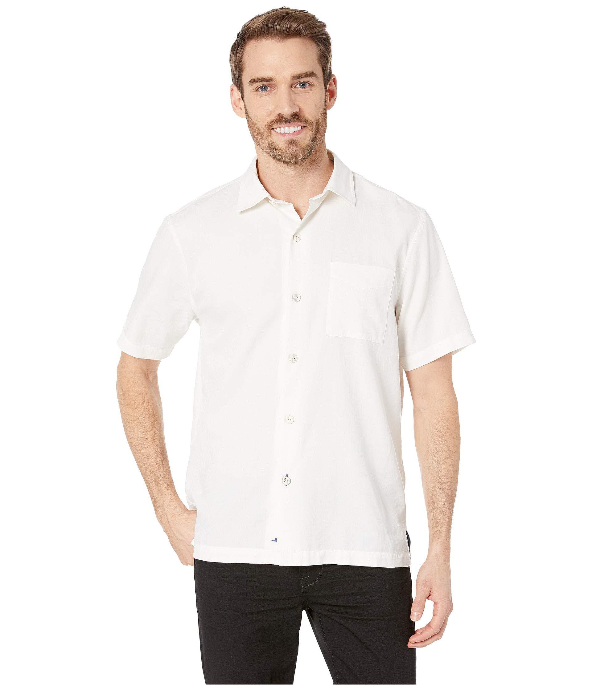 Tommy Bahama Cotton Camden Coast Shirt in White for Men - Lyst