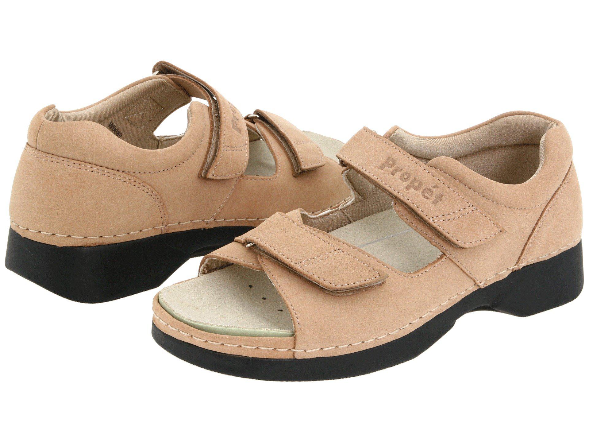 Propet Pedic Walker (dusty Taupe Nubuck) Women's Shoes - Lyst