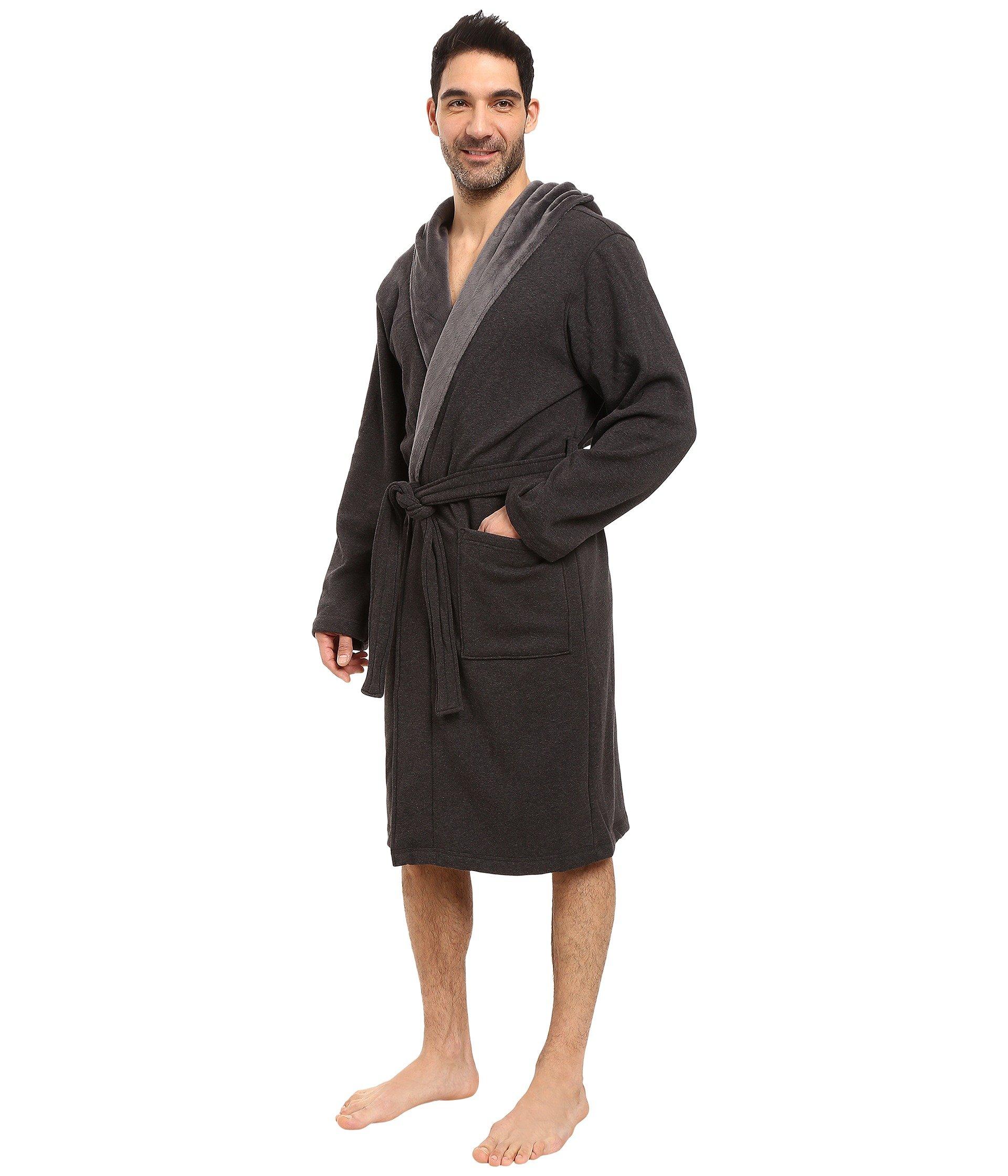 UGG Cotton Brunswick Robe in Gray for Men Lyst