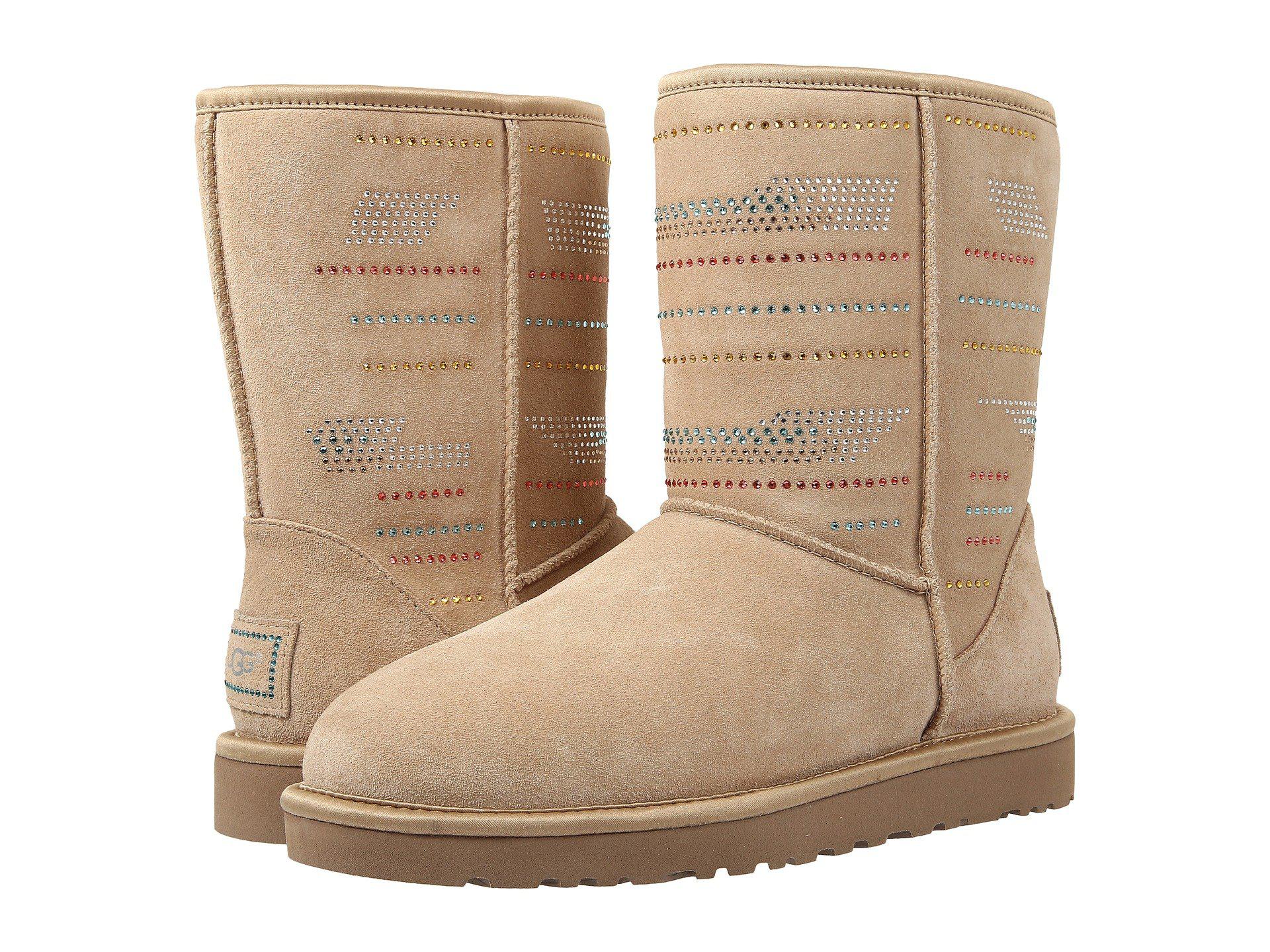 ugg classic mini serape bling ugg classic mini serape bling