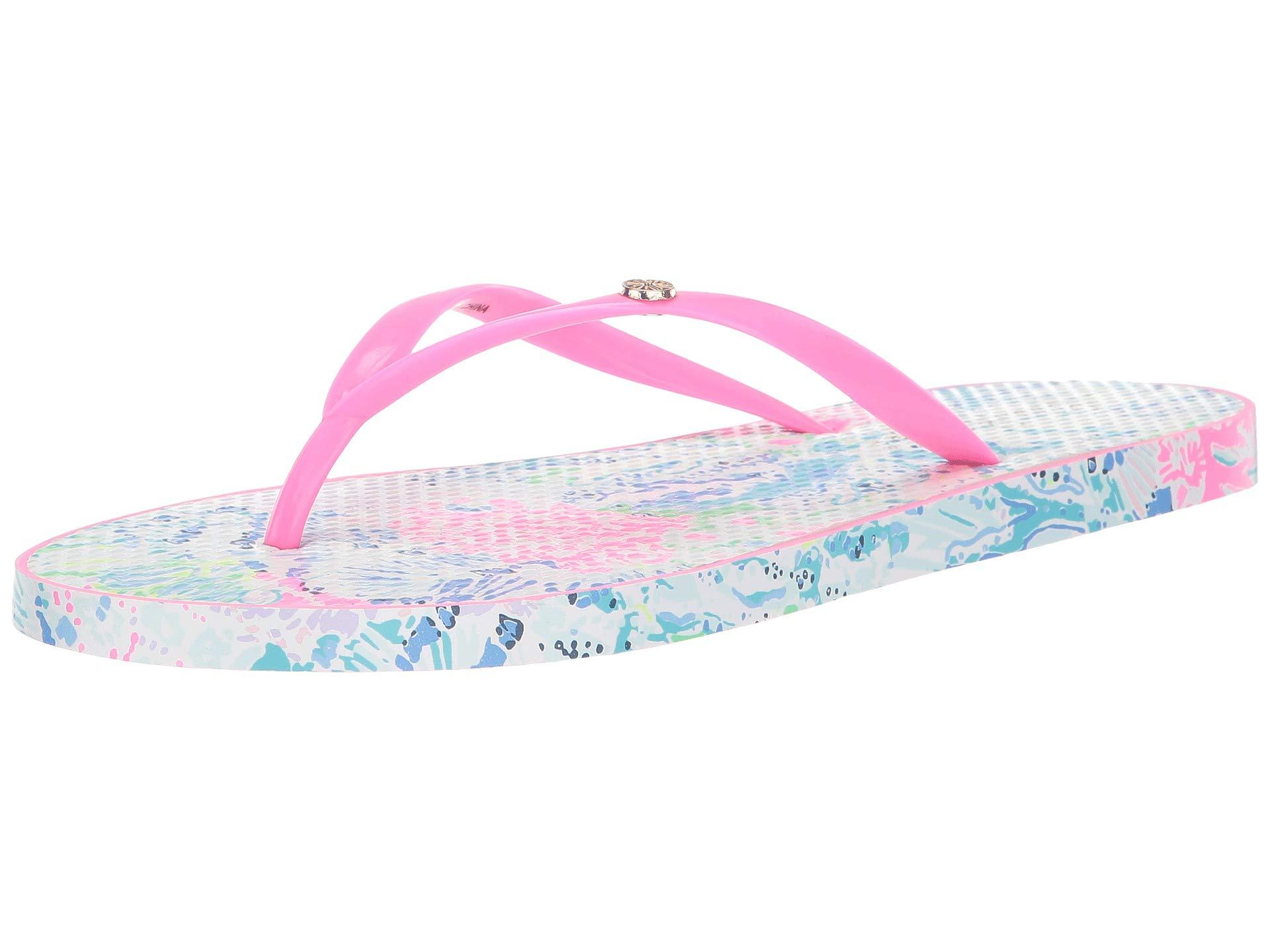 Lilly Pulitzer Pool Flip-flop (multi 1) Women's Sandals in Blue - Lyst