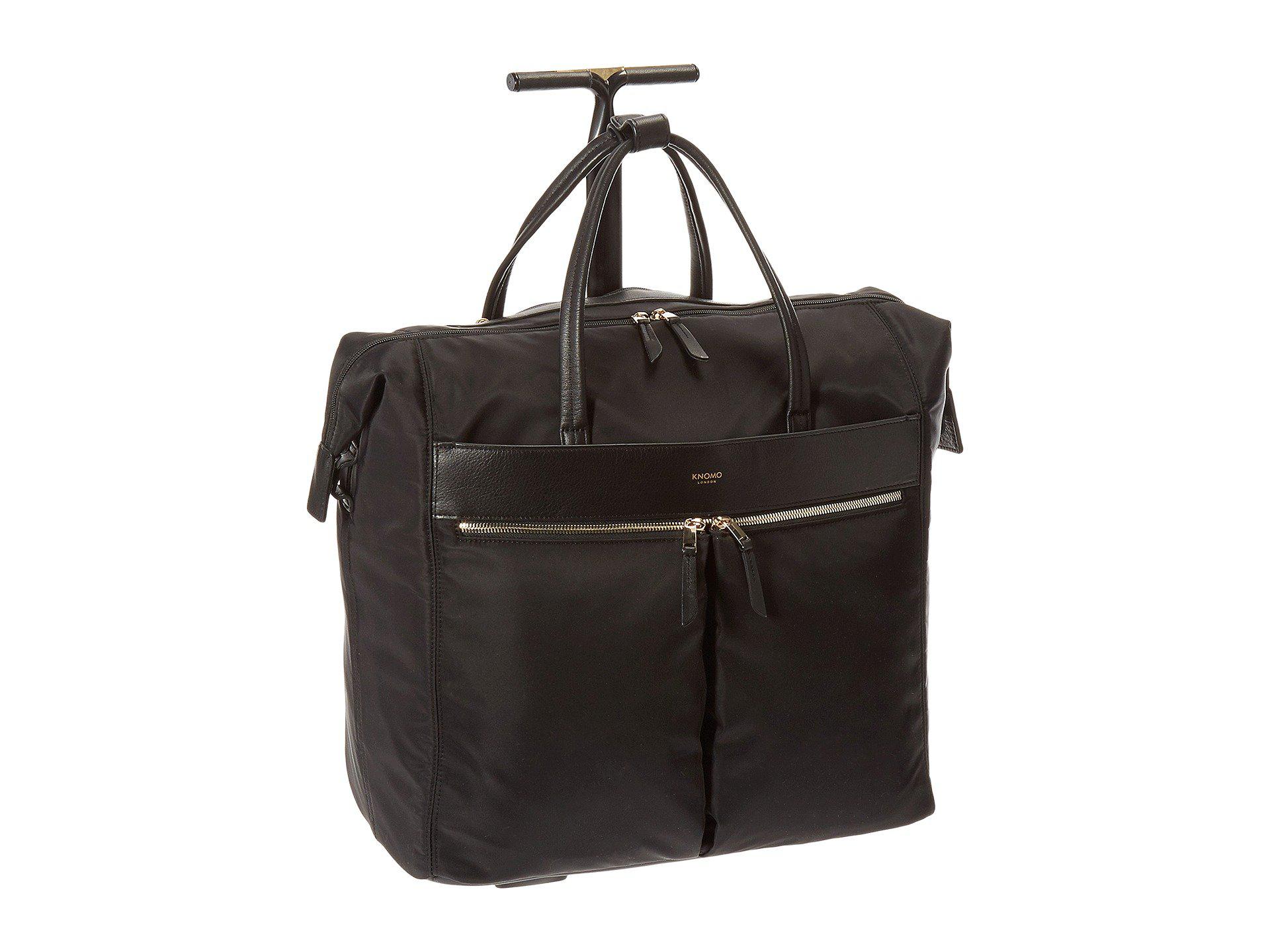 Lyst Knomo Mayfair Sedley Boarding Tote Black Handbags In View Fullscreen