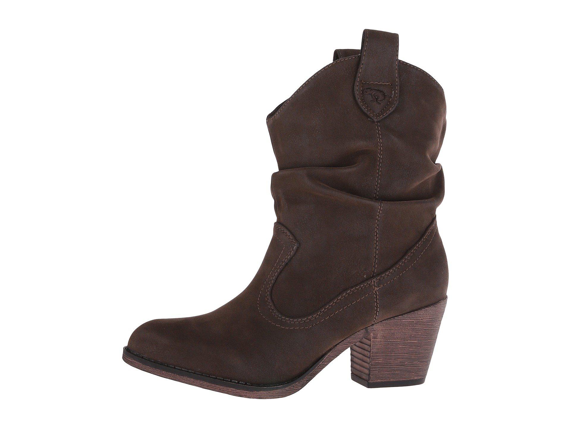 Rocket Dog Sheriff (brown Vintage Worn) Cowboy Boots in Brown Lyst