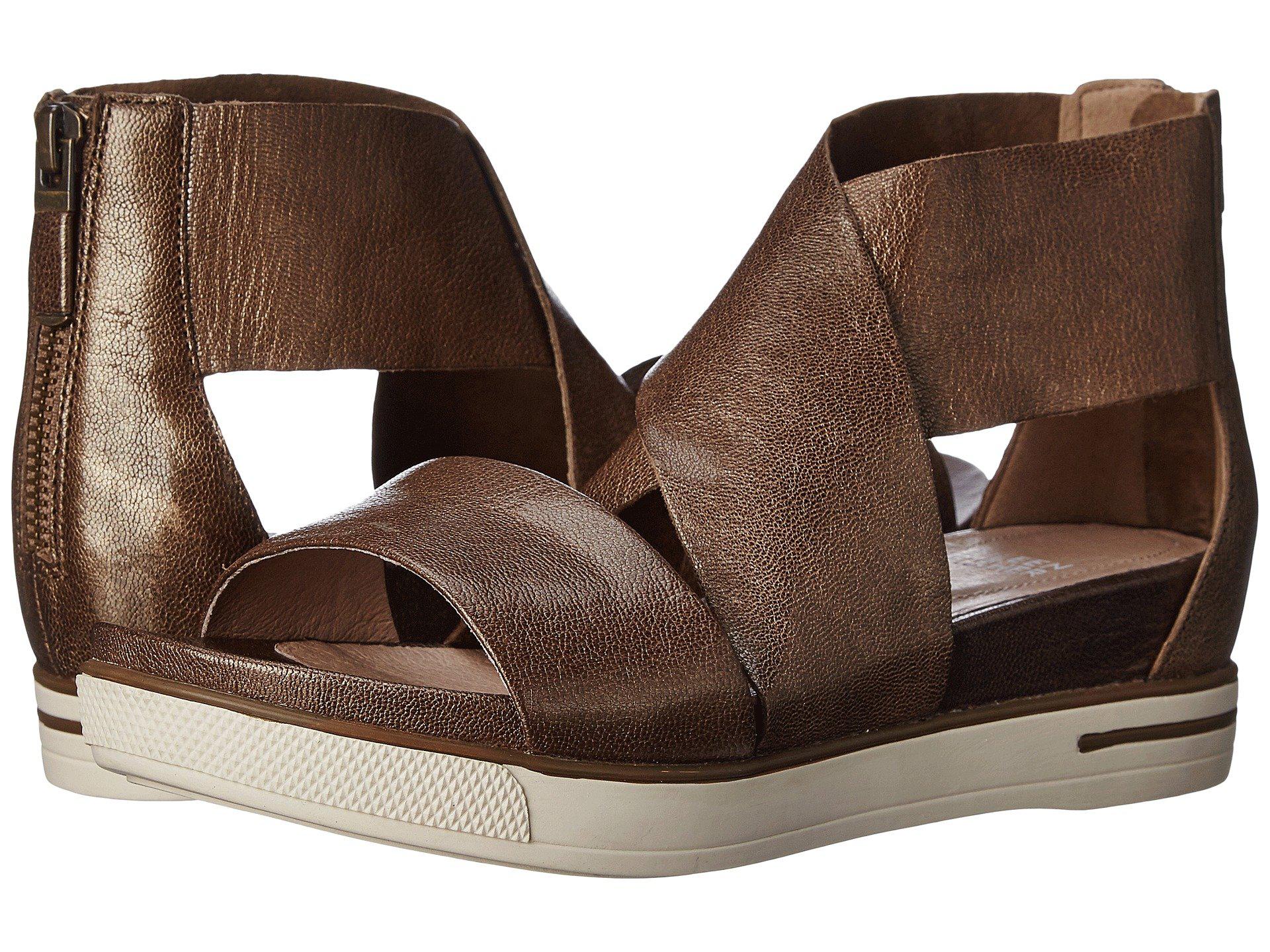 Lyst - Eileen Fisher Sport (silver Frozen Metallic Suede) Women's Sandals in Metallic