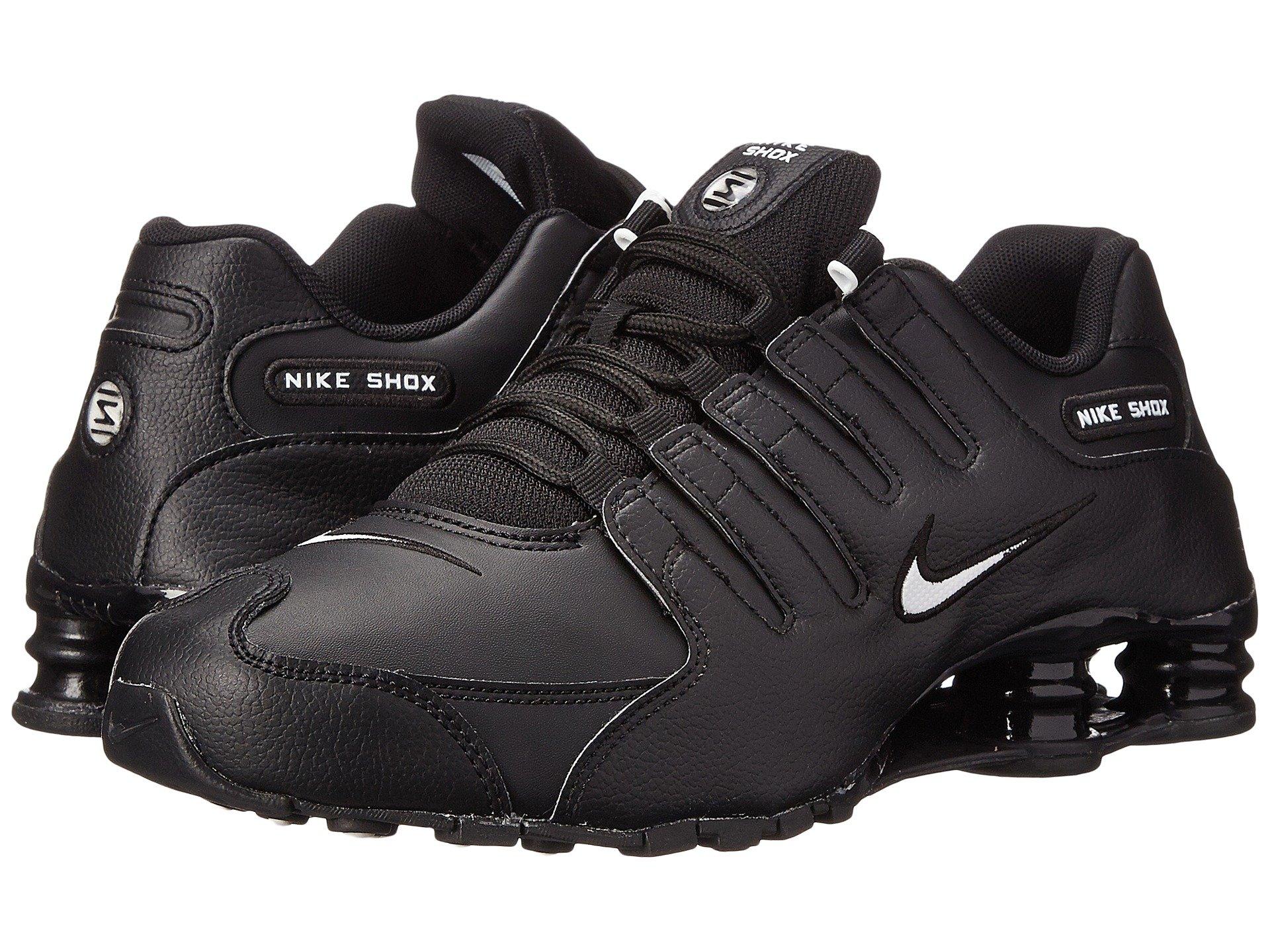 Nike Synthetic Shox Nz Eu in Black/White/Black (Black) for Men Lyst