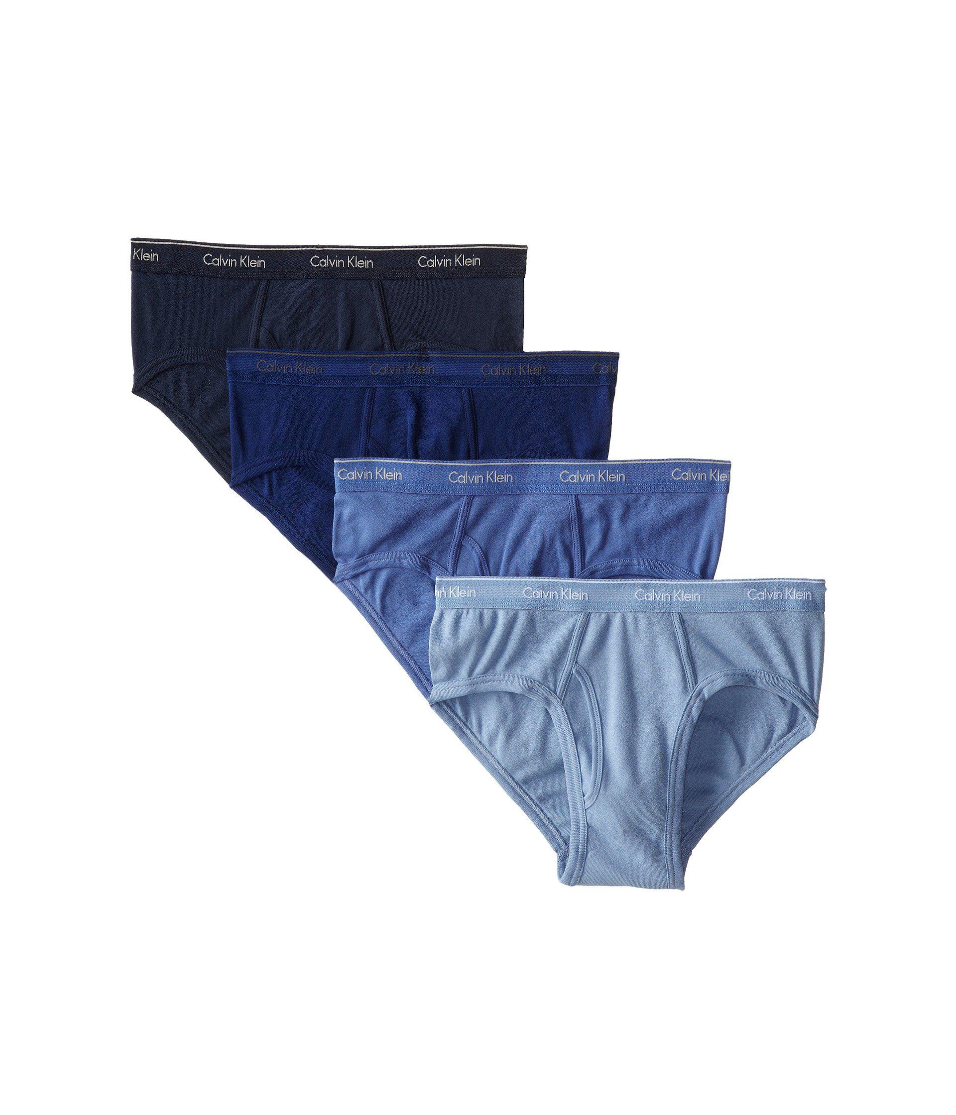 Lyst Calvin Klein Cotton Classic Low Rise Brief 4pack U4183 (white