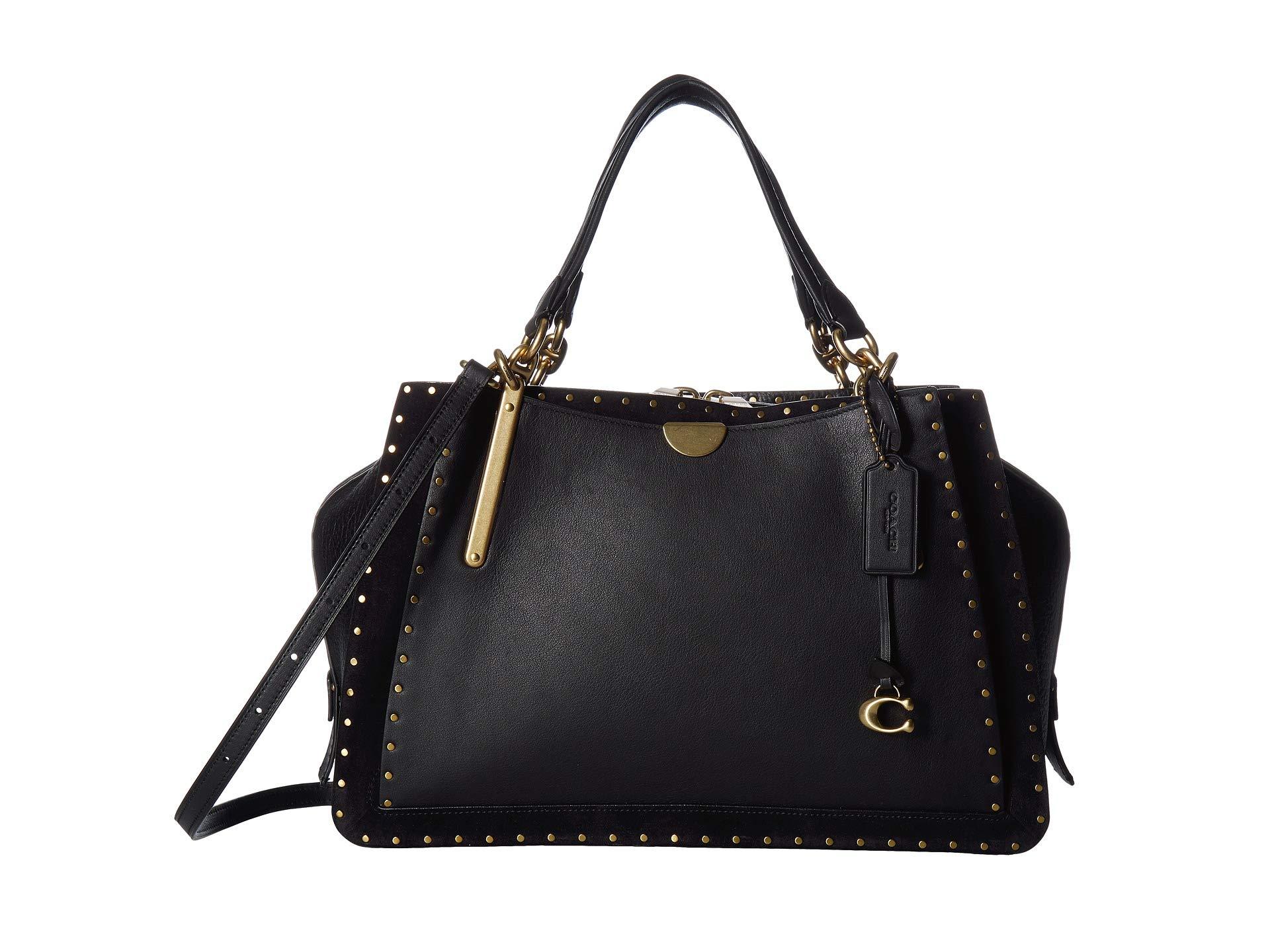 COACH Dreamer 36 In Rivets in Black - Lyst