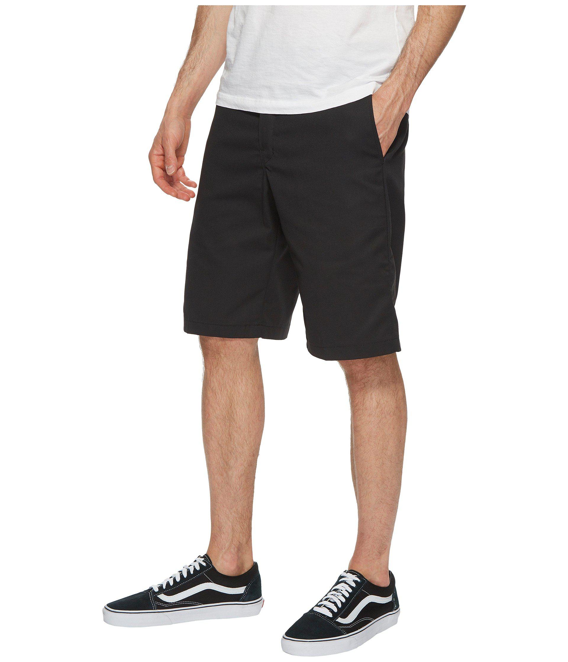 Dickies Mens 11 Inch Relaxed-Fit Stretch-Twill Work Short 