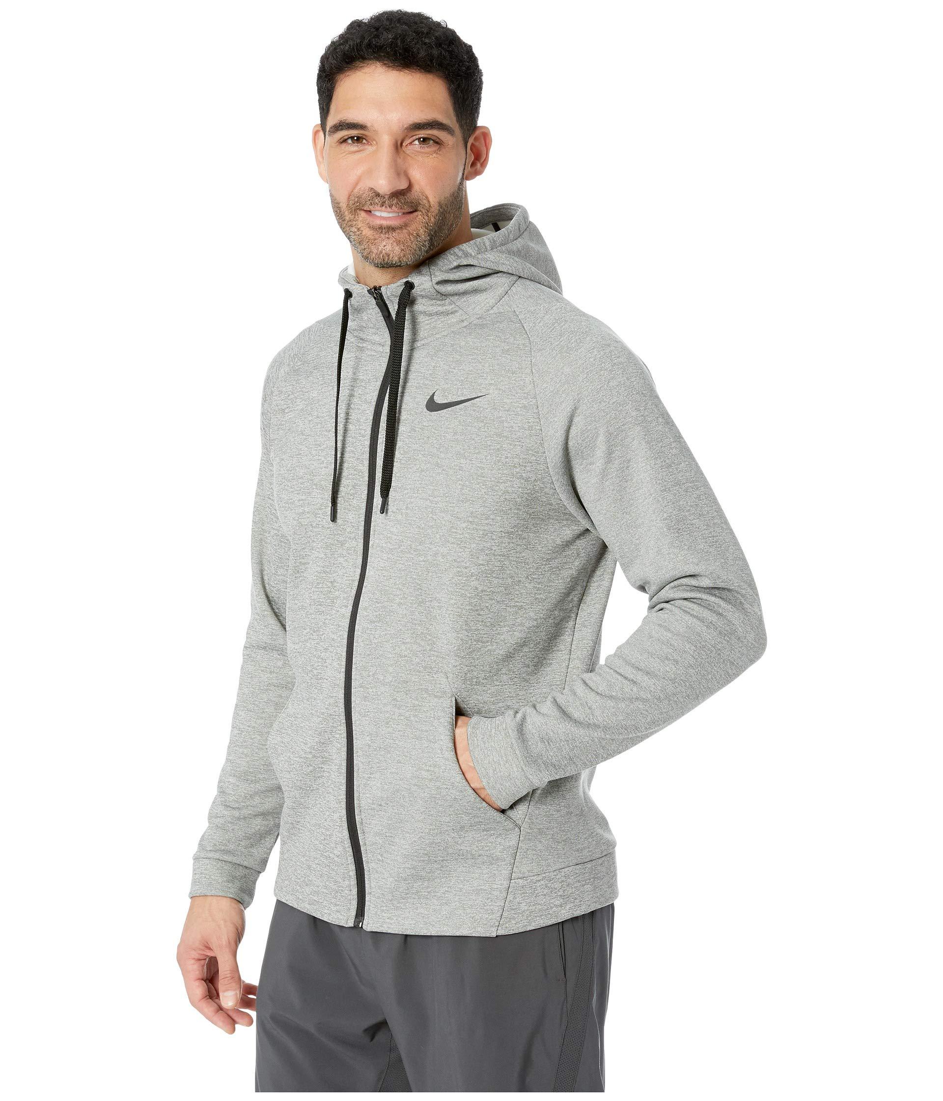 nike dri fit therma full zip hoodie