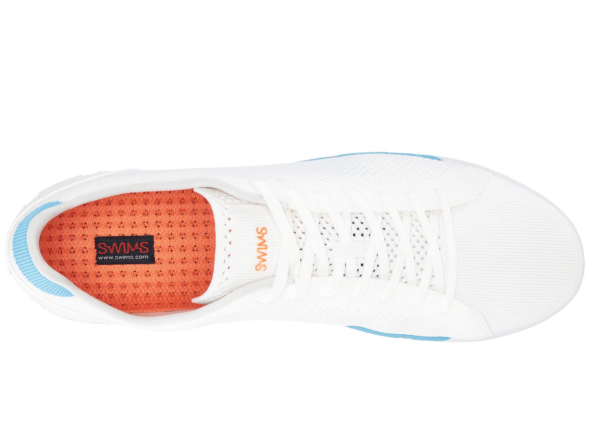 swims breeze tennis knit white