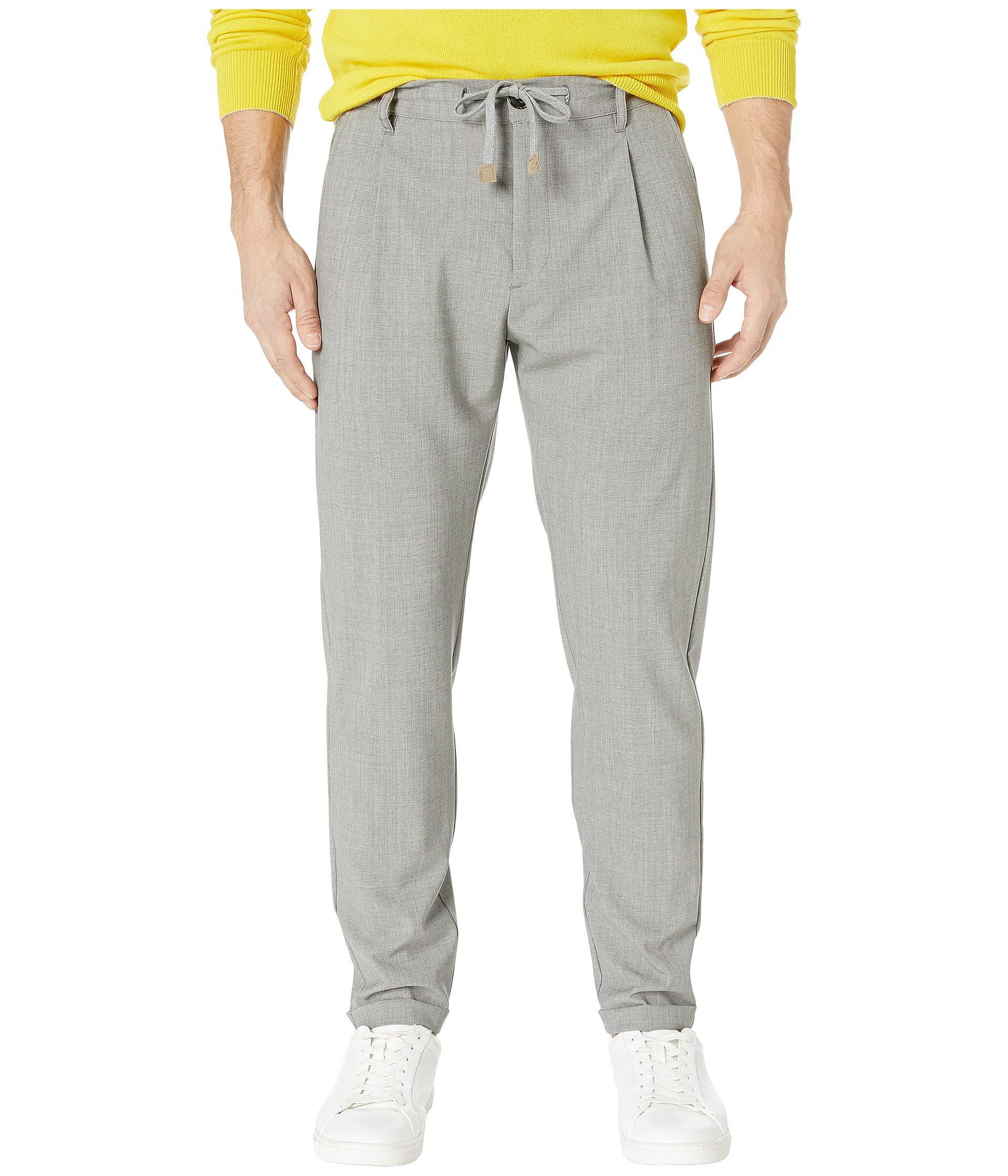 Lyst - Eleventy Stretch Wool Jogger (mid Grey) Men's Casual Pants in ...