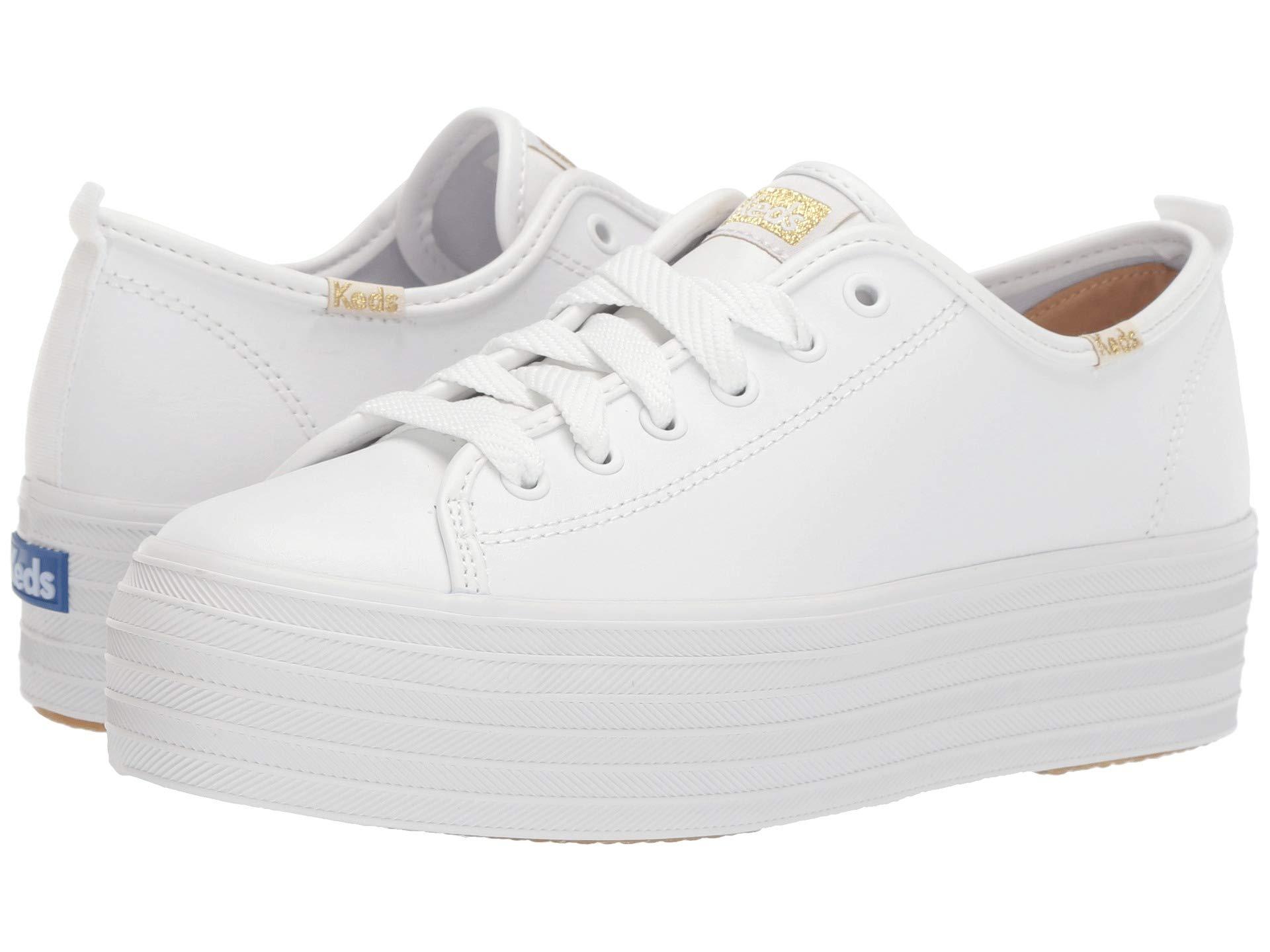 keds triple up metallic twill
