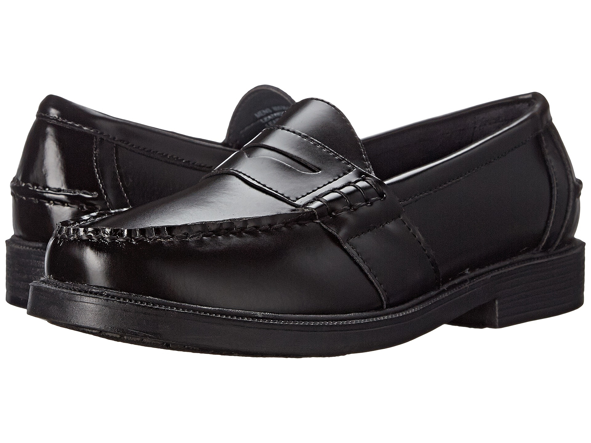 Nunn bush Lincoln Penny Loafer in Black for Men | Lyst