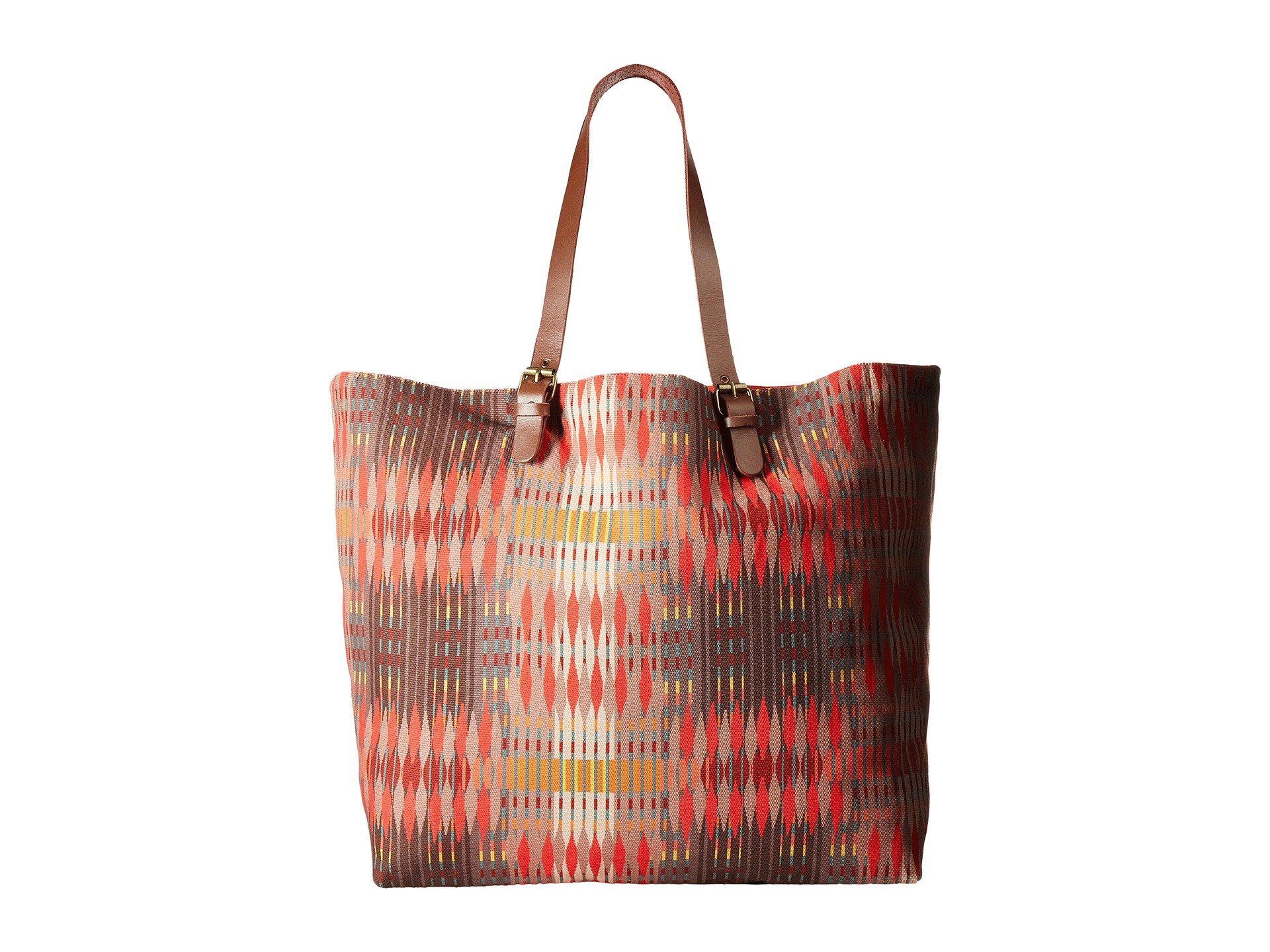 Lyst Prana Slouch Tote Cargo Marrakesh Handbags In Red Prana