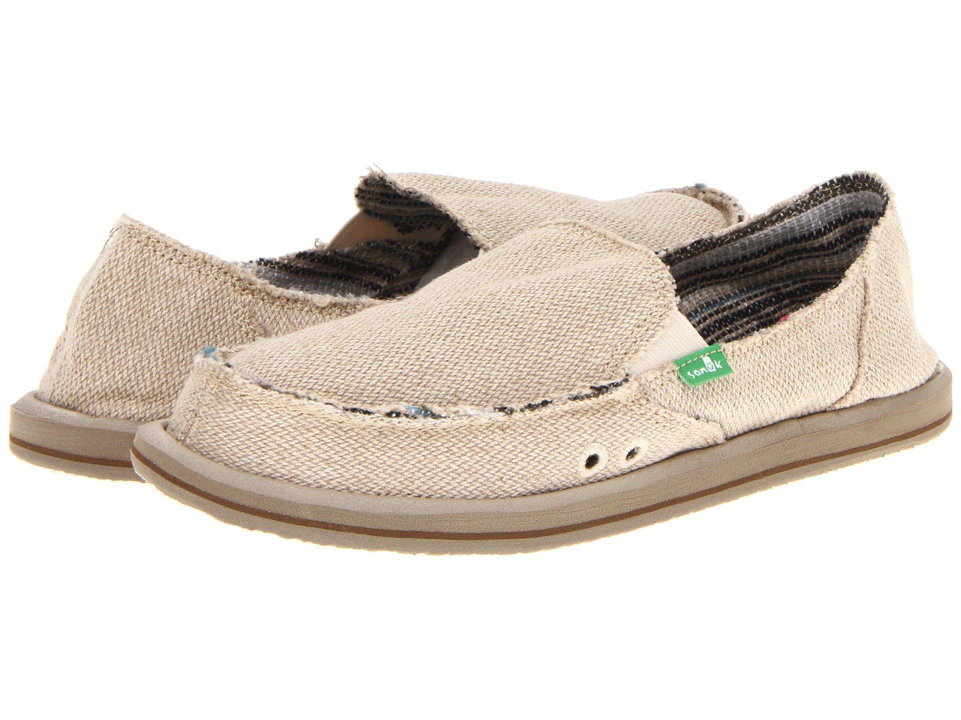 Lyst - Sanuk Donna Hemp (natural) Women's Slip On Shoes in Natural