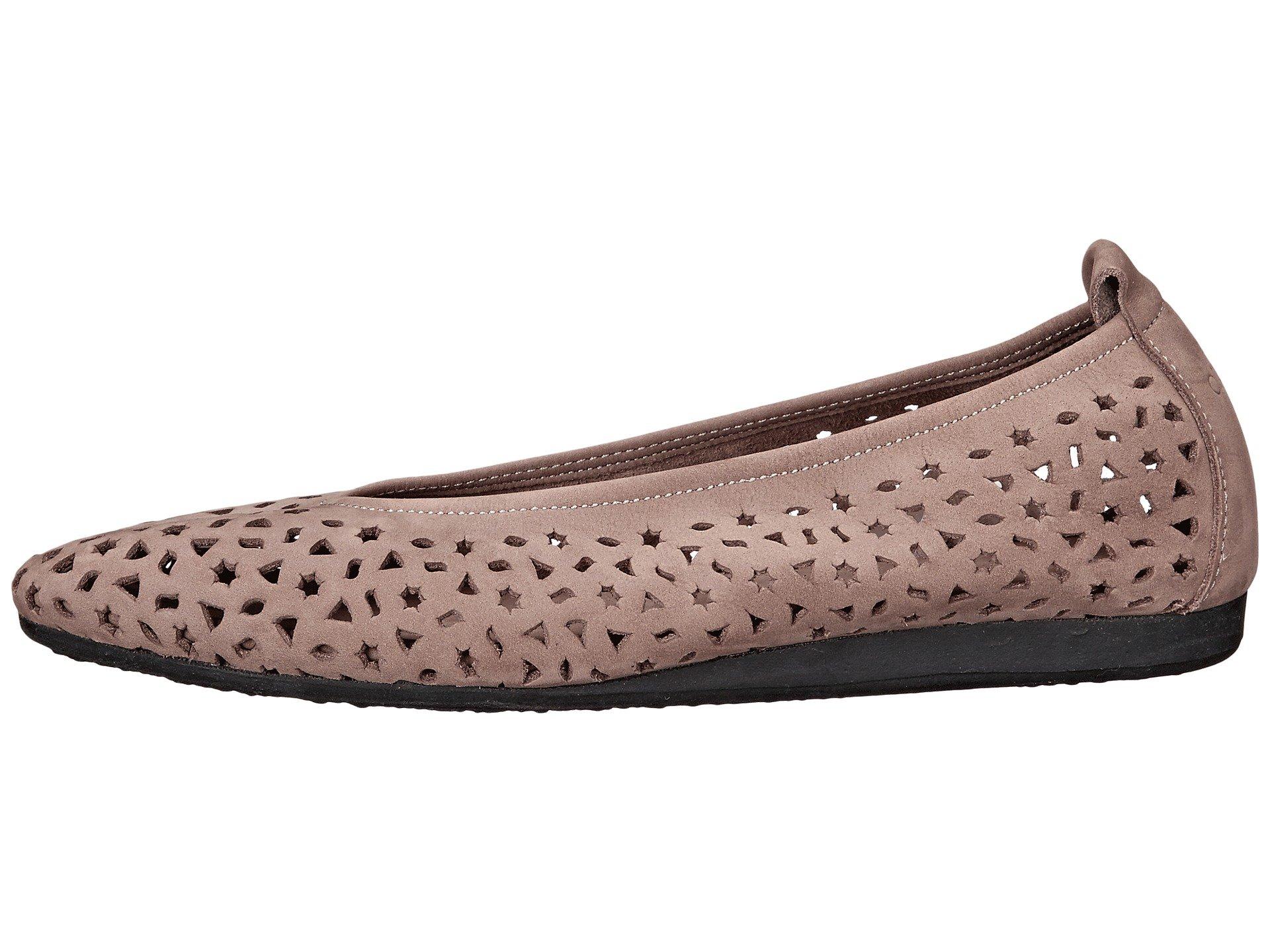 Arche Leather Lilly (noir 2) Women's Flat Shoes in Brown - Lyst